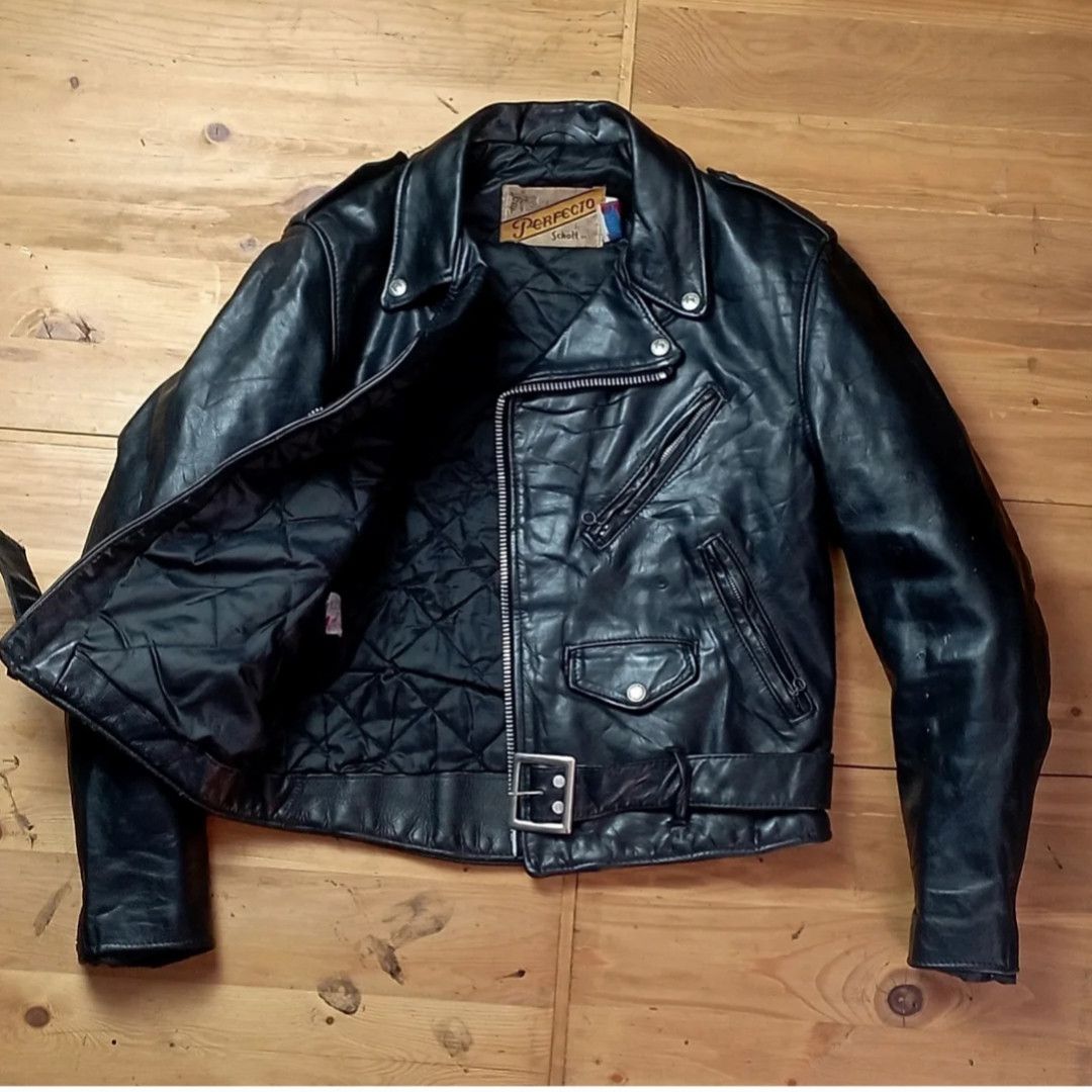Schott Schottjacket perfecto ramones Size US M / EU 48-50 / 2 - 2 Thumbnail
