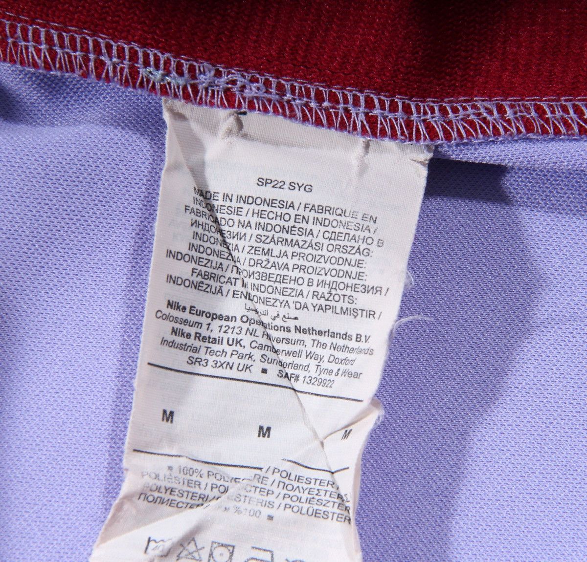 Nike Nike Barcelona FC 2021 Soccer Football Jersey Shirt M Size US M / EU 48-50 / 2 - 6 Thumbnail