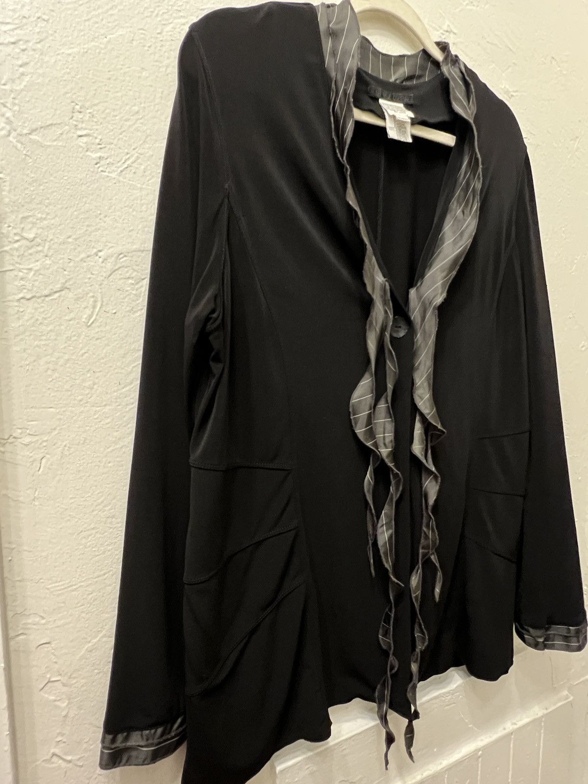 Other Black Ruffled Cardigan, size 14 Size XL / US 12-14 / IT 48-50 - 4 Thumbnail