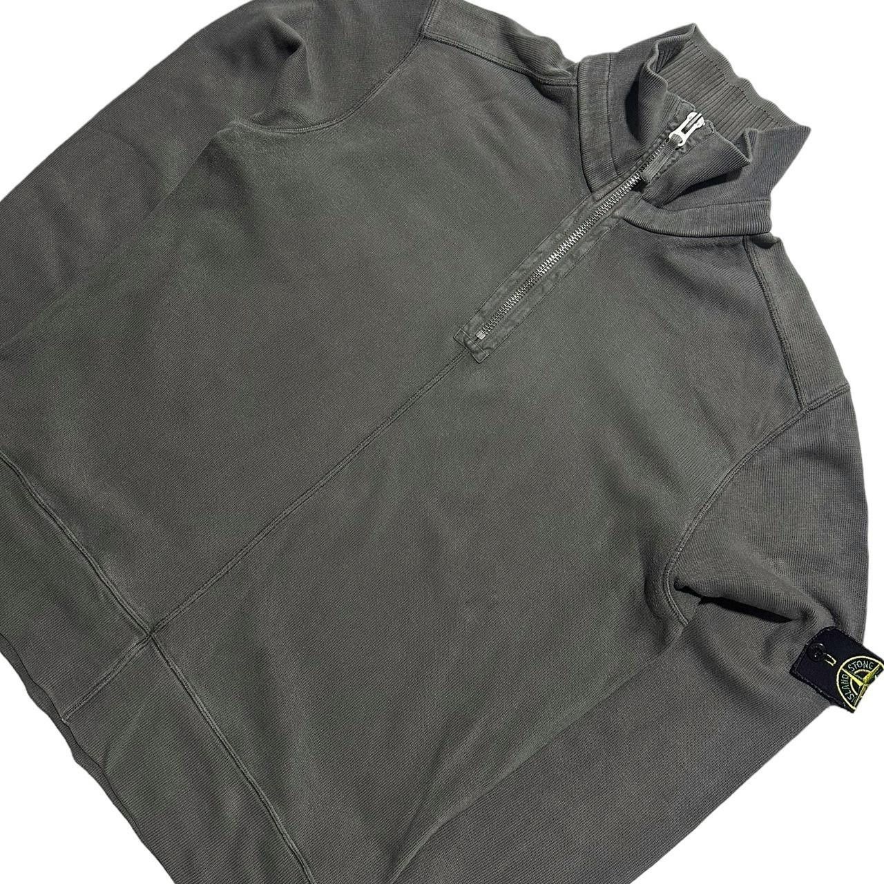 Stone Island Stone Island 1/4 Zip Up Jumper Size US XL / EU 56 / 4 - 2 Thumbnail