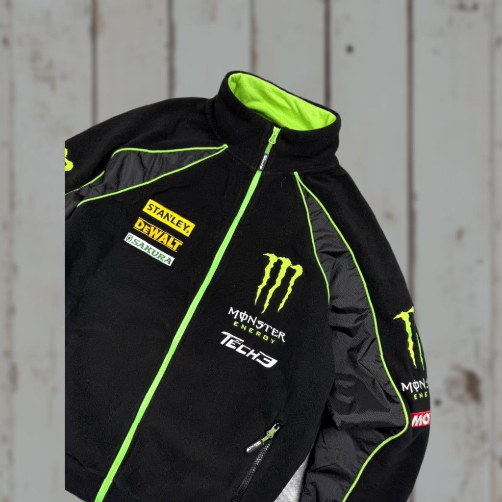 Monster Energy Cosmic X レーシングジャケット　古着 美品 レーシングジャケット カワサキ× MONSTER/モンスターエナジー