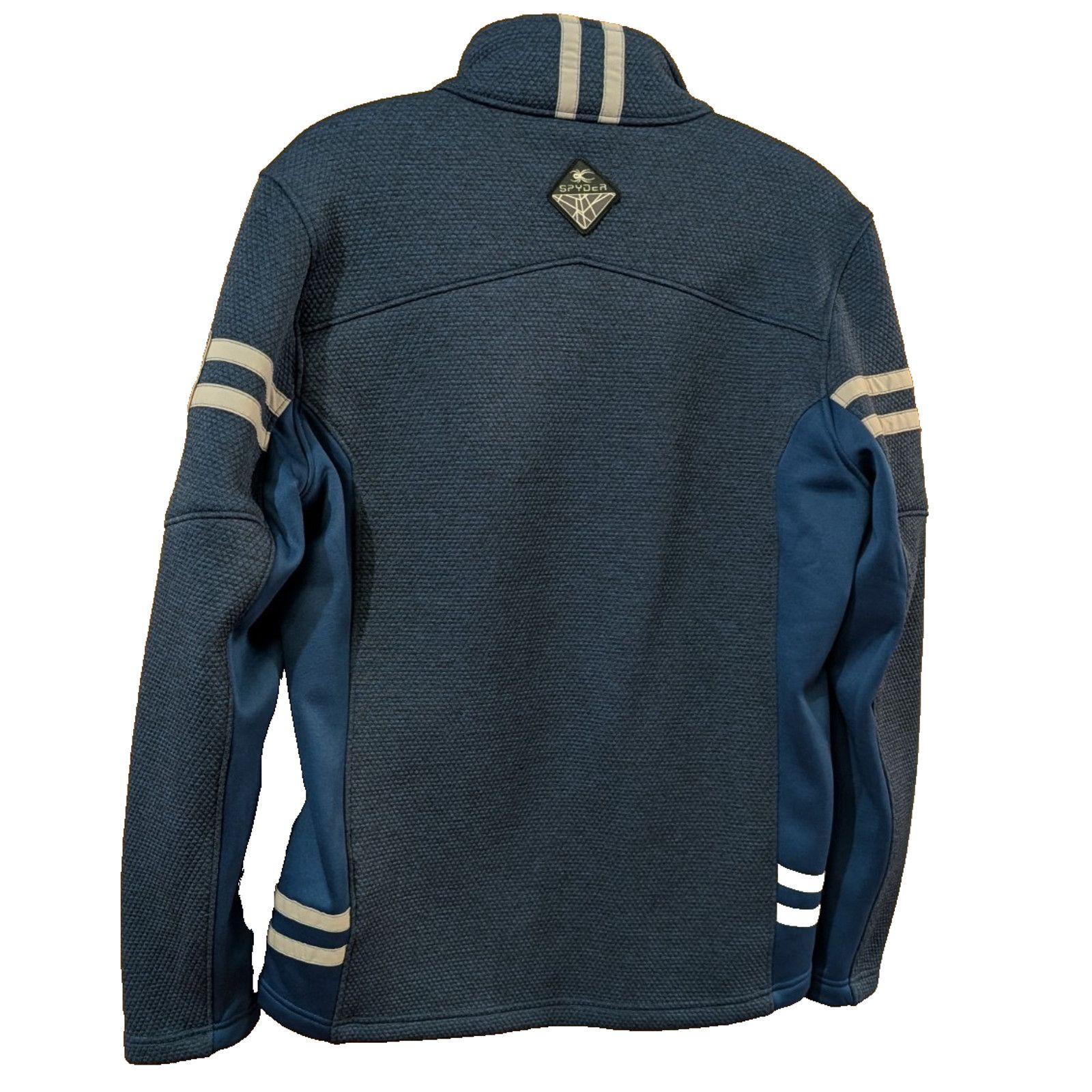 Spyder SPYDER Wengen Encore Fleece Full Zip Jacket MEDIUM Navy Size US M / EU 48-50 / 2 - 2 Thumbnail