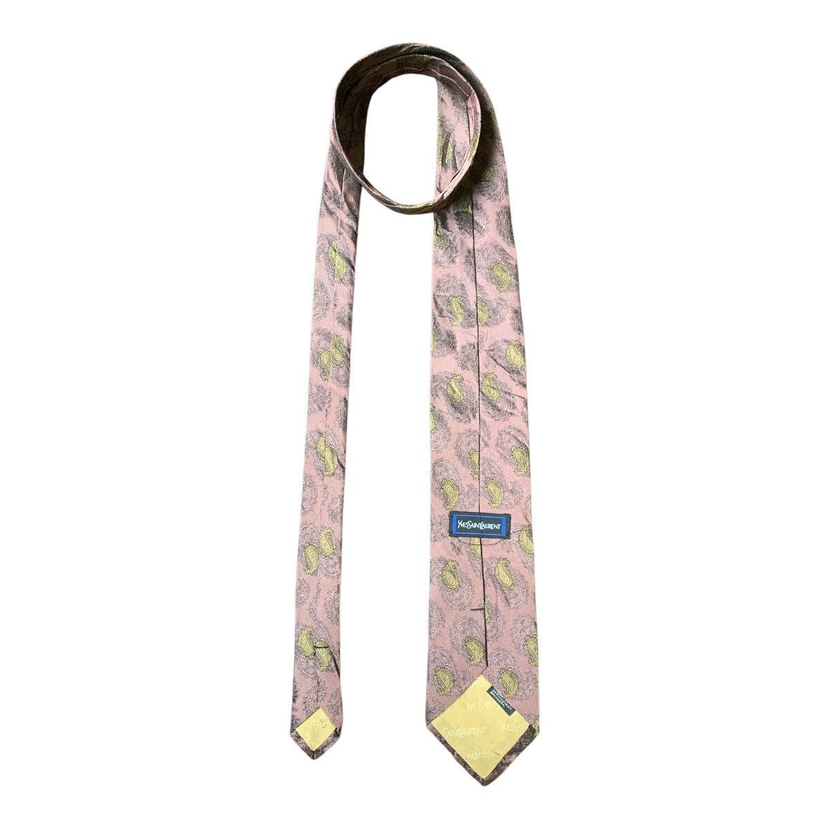 Designer × Vintage × Yves Saint Laurent Rare Design Vintage Yves Saint Laurent Ties Size ONE SIZE - 2 Thumbnail