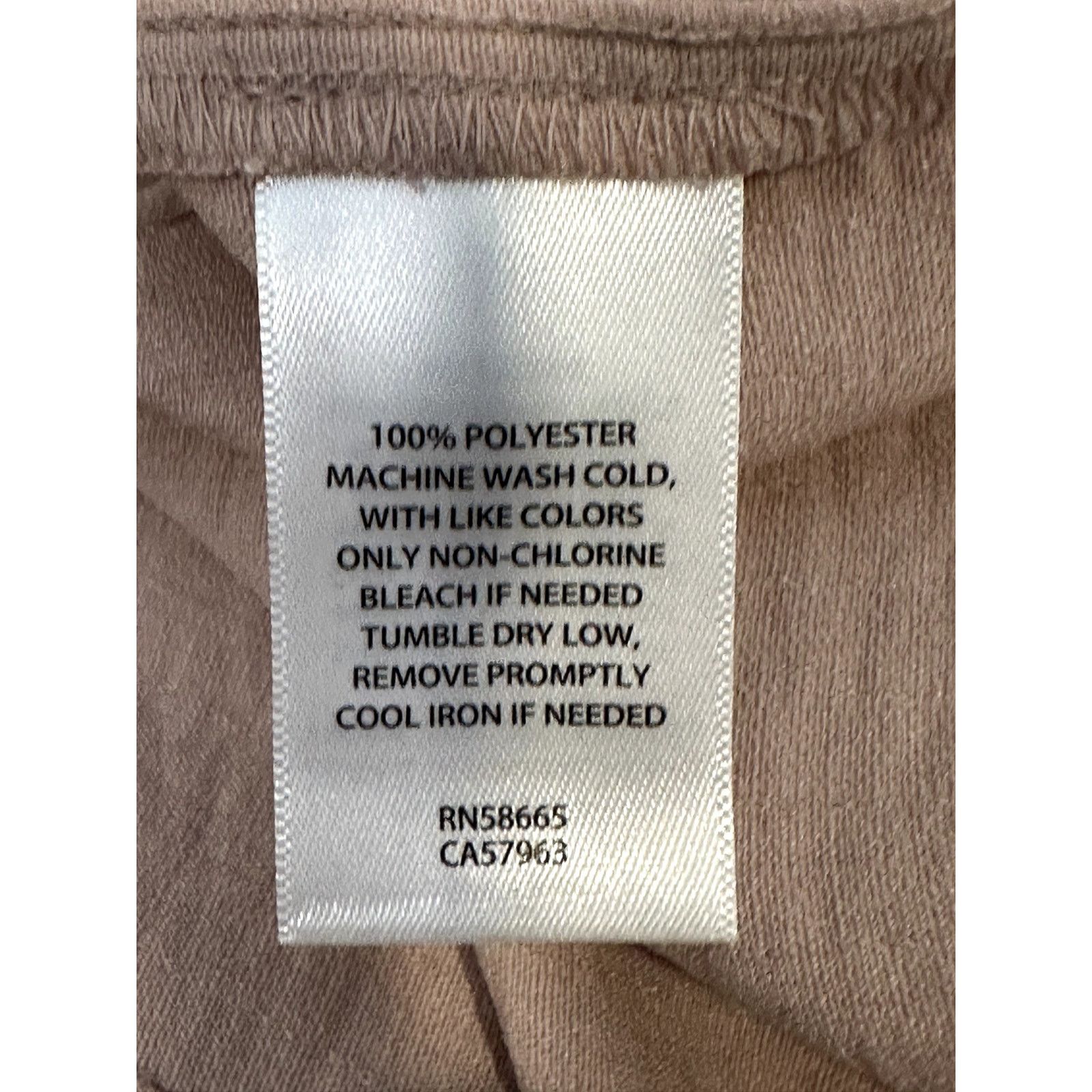 Treasure & Bond Treasure & Bond Womens Light Pink Button Down Blouse 1X NWOT Size XL / US 12-14 / IT 48-50 - 9 Thumbnail