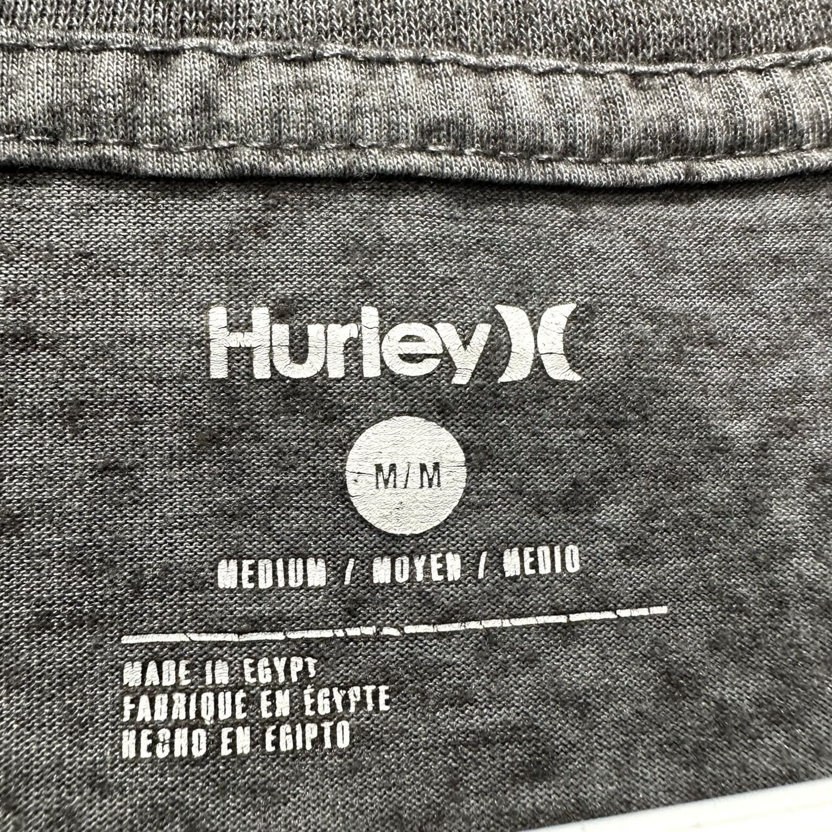 Hurley Hurley Shirt Mens Medium Gray Graphic Logo Beach Size US M / EU 48-50 / 2 - 4 Thumbnail