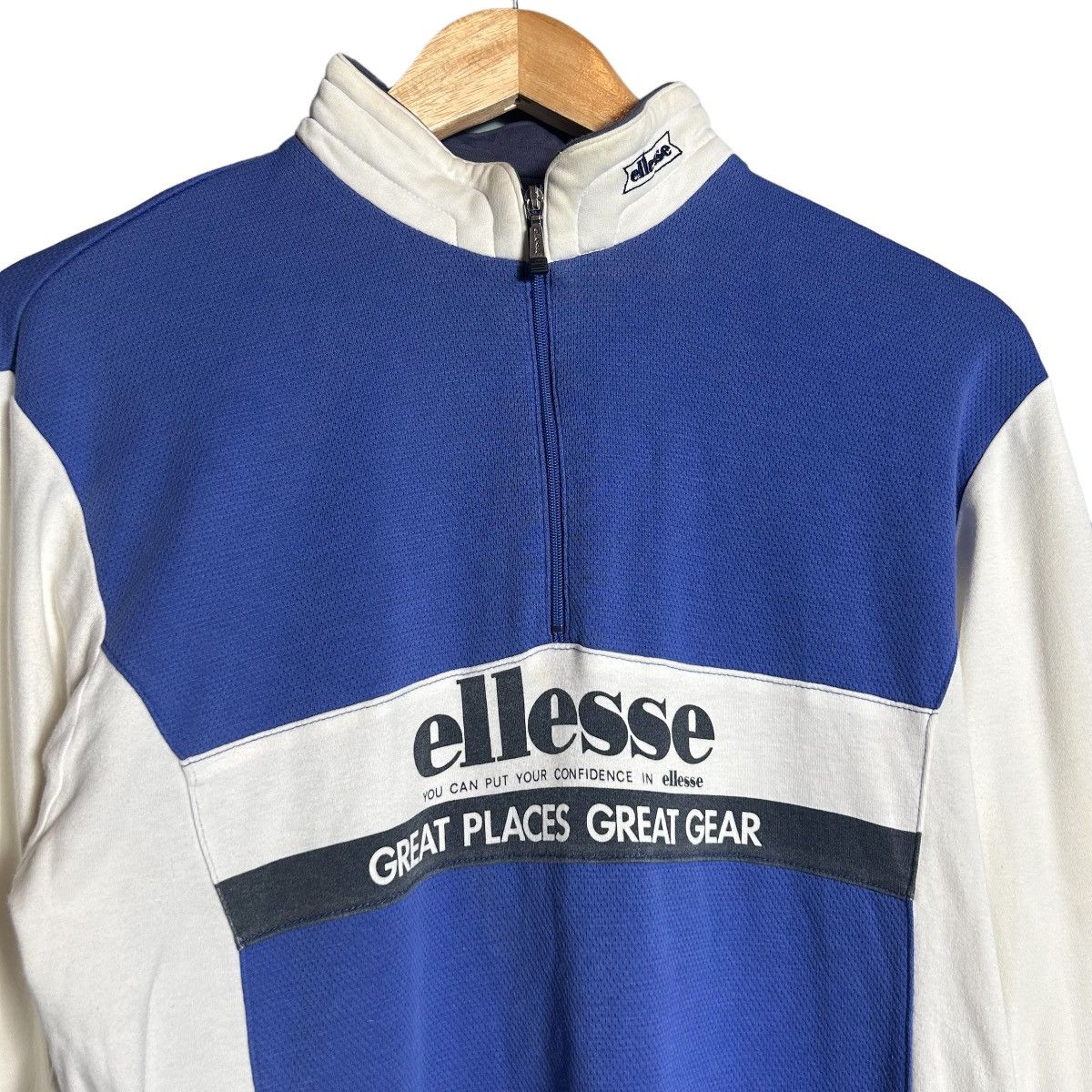 Ellesse Vintage Ellesse Big Logo Sweatshirt Size M / US 6-8 / IT 42-44 - 3 Thumbnail