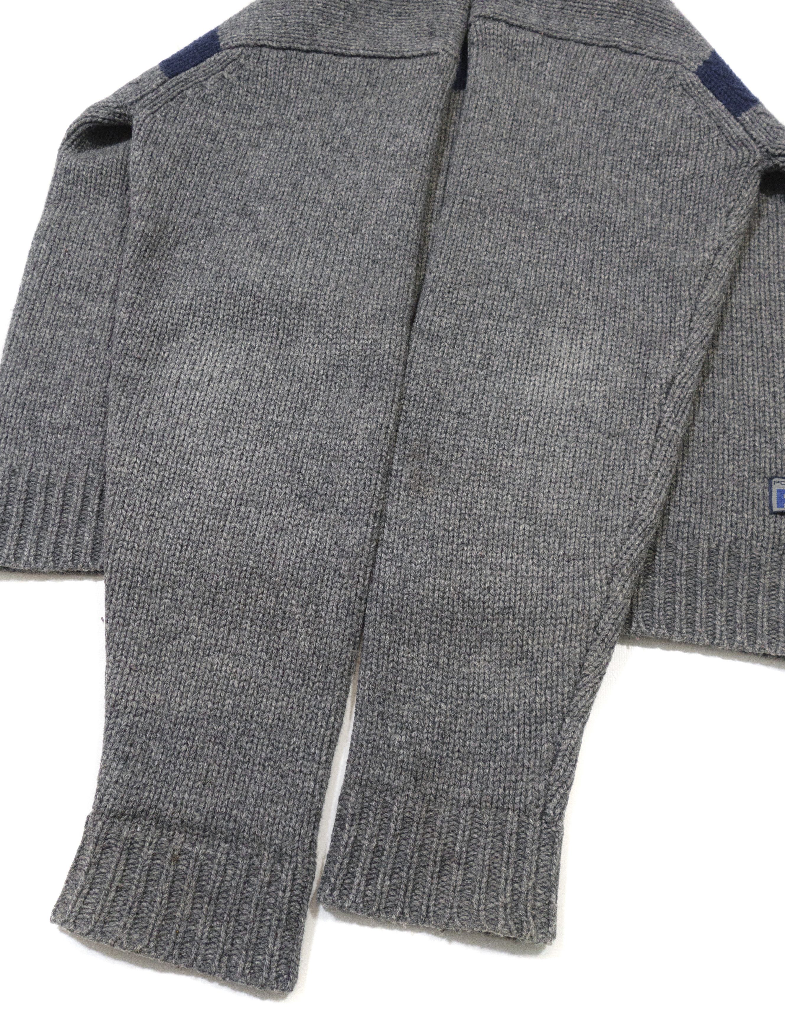 Polo Ralph Lauren Polo Sport 90s Wool Nylon Striped V-Neck Knit Sweater Size US M / EU 48-50 / 2 - 6 Thumbnail