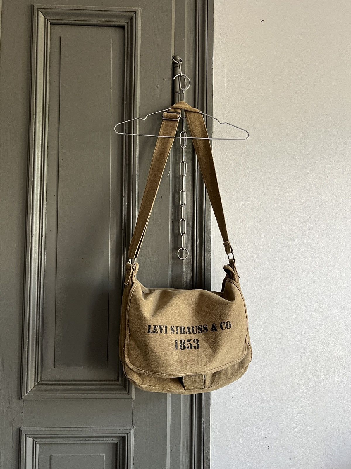 Levi's Vintage Military Style Levi’s Cotton Canvas Shoulder Bag Size ONE SIZE - 6 Thumbnail