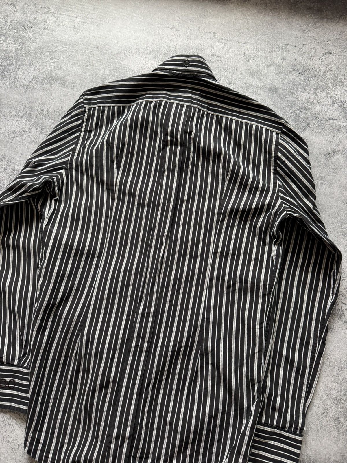 Dolce & Gabbana Vintage Dolce&Gabbana Striped Button Up Shirt Size US S / EU 44-46 / 1 - 9 Thumbnail