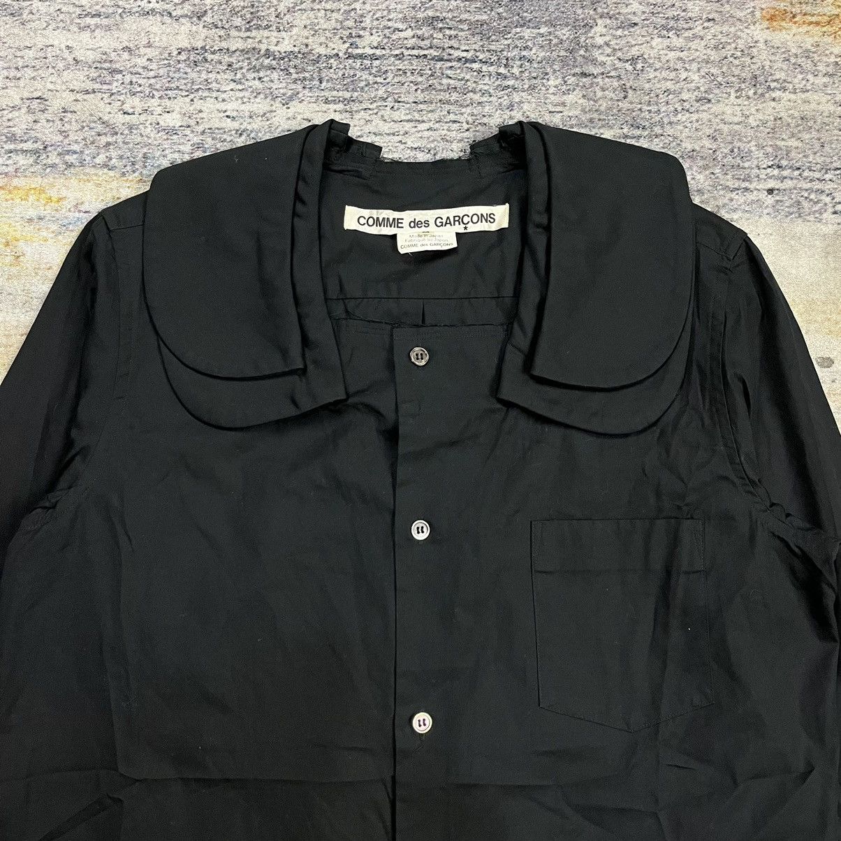Comme des Garcons Comme des garcons ad 2016 monastic double collars shirt Size M / US 6-8 / IT 42-44 - 2 Thumbnail
