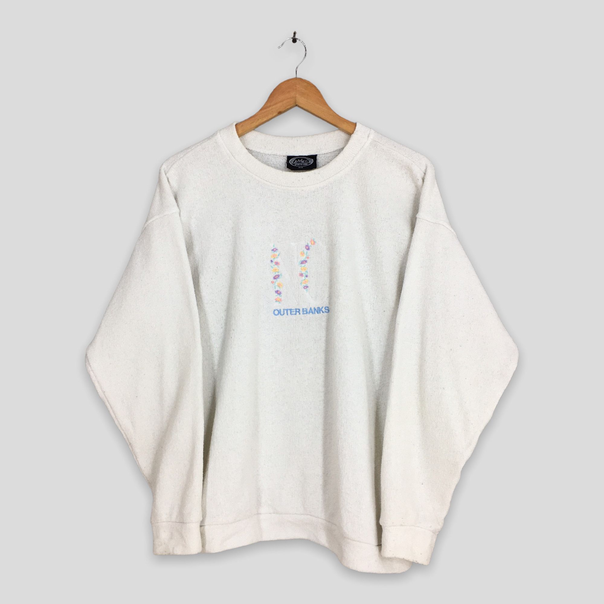 Vintage Vintage Outer Banks North Carolina Sweatshirt Medium Size US M / EU 48-50 / 2 - 1 Thumbnail