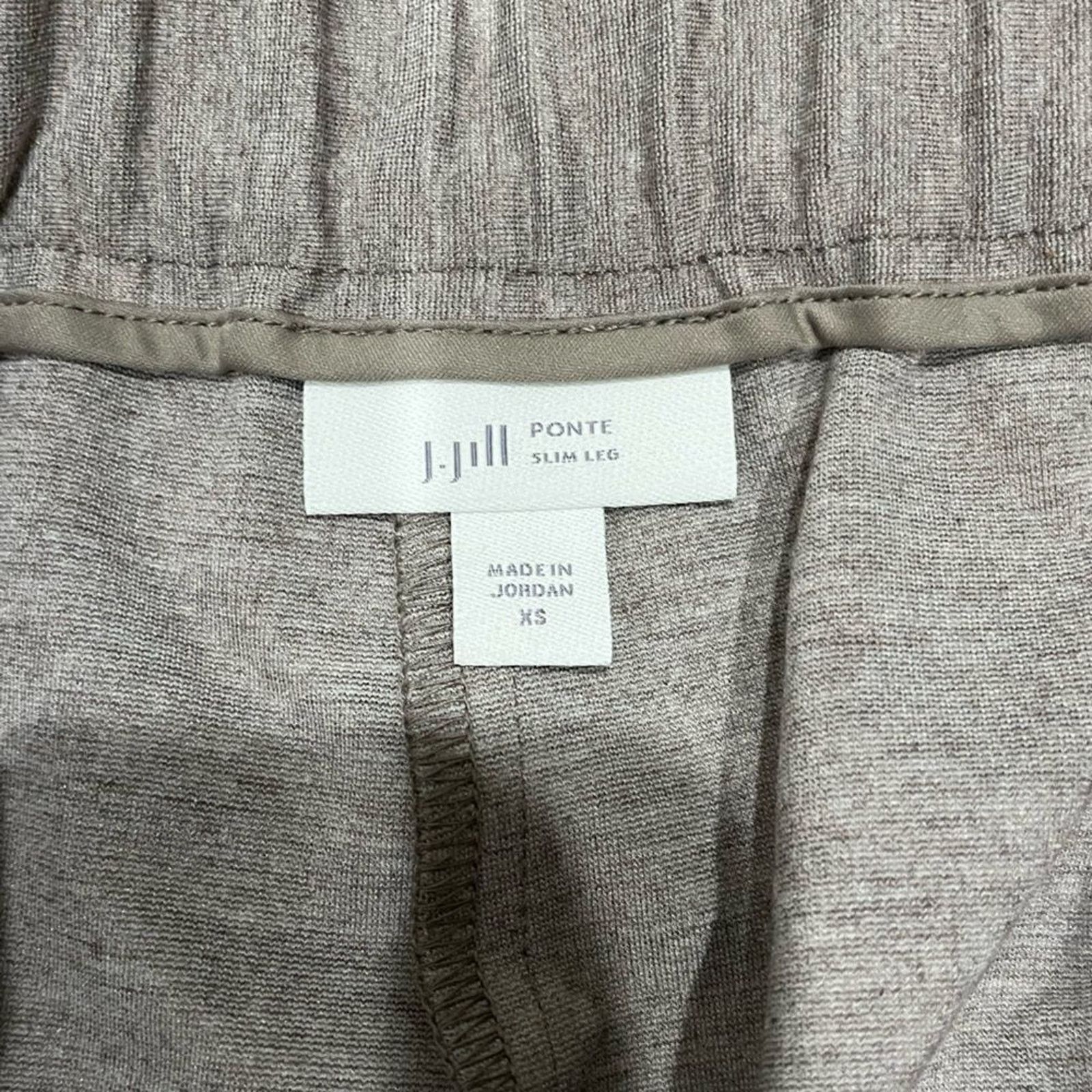 Vintage J. Jill Essential Ponte Slim-Leg Pants Heathered Size XS Size 23" - 5 Thumbnail