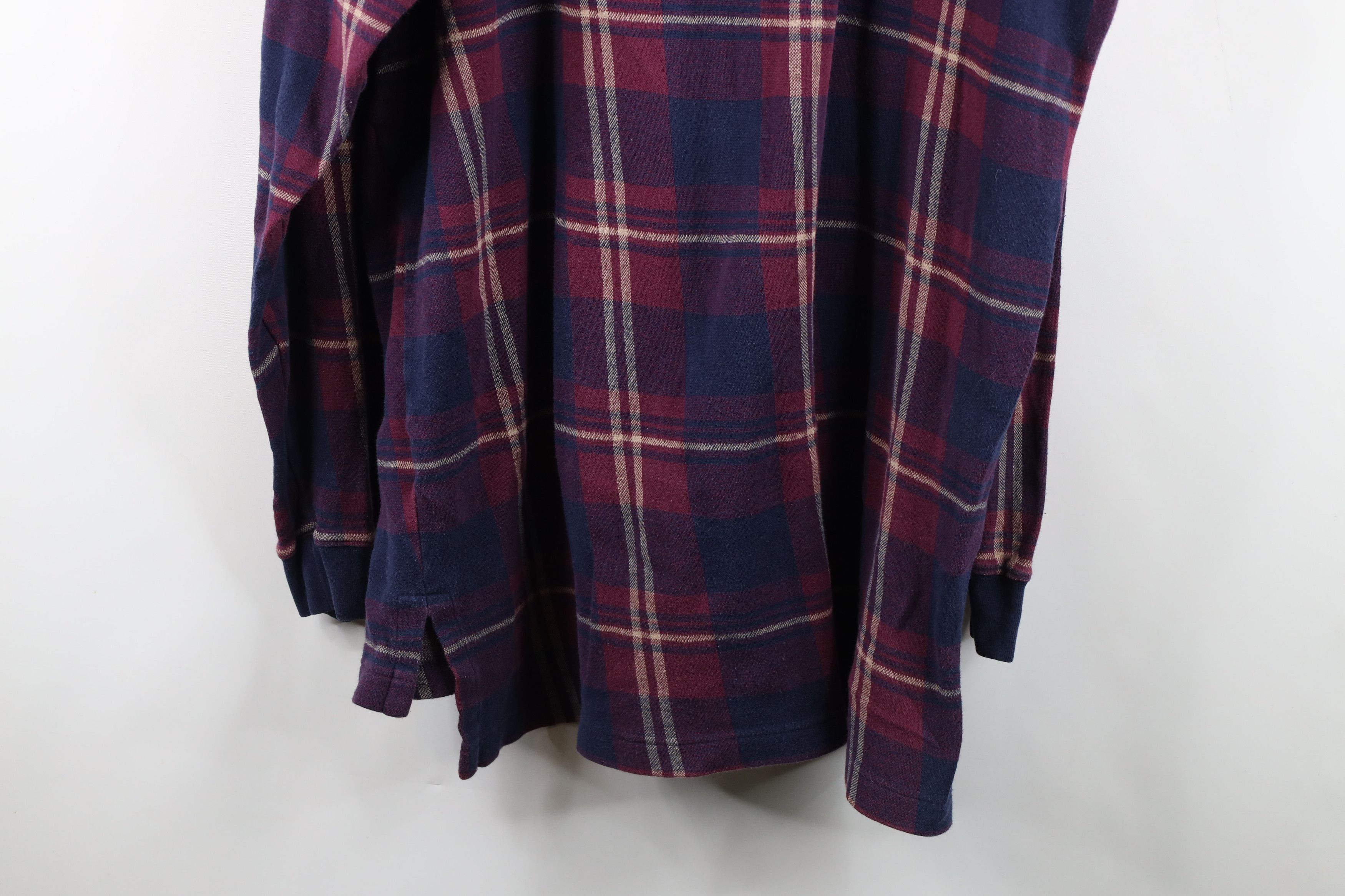 Vintage Vintage 90s Streetwear Collared Long Sleeve Rugby Polo Plaid Size US L / EU 52-54 / 3 - 14 Thumbnail