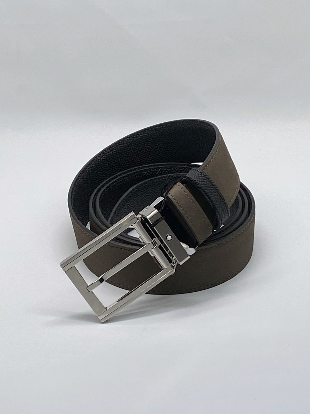 Montblanc Montblanc Trapeze Adjustable & Reversible Leather Belt Size ONE SIZE - 2 Thumbnail