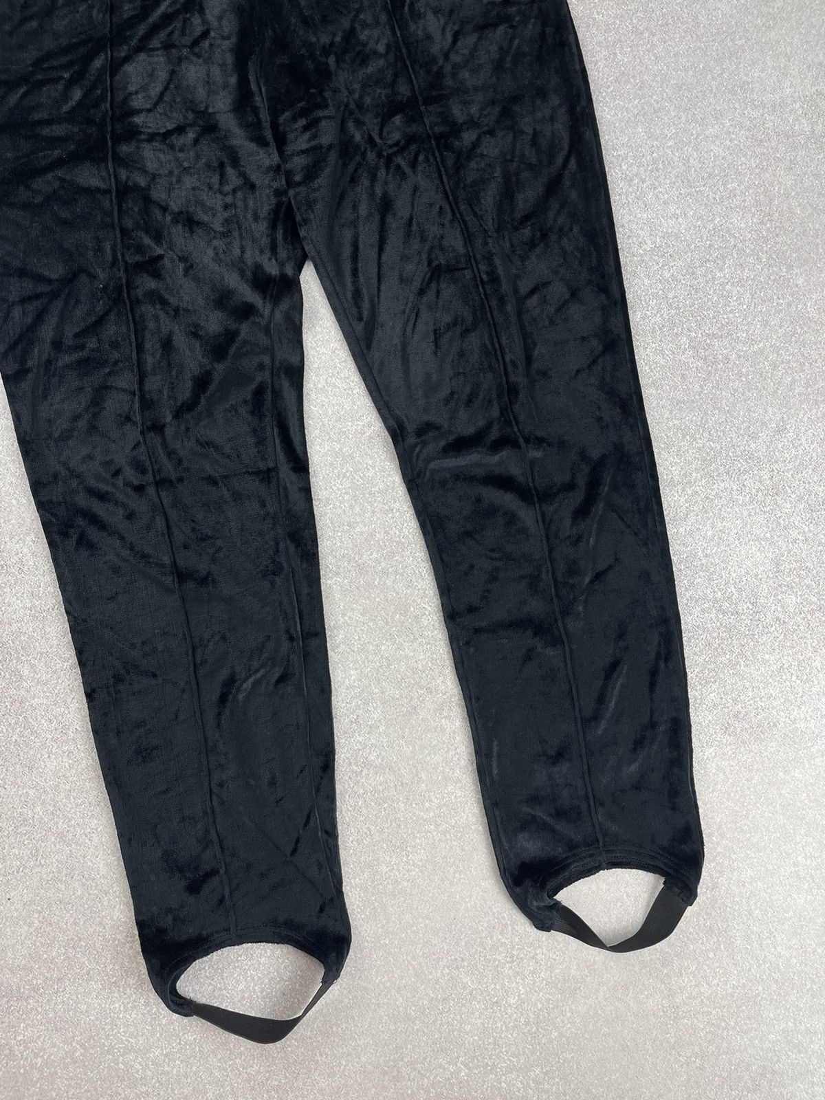 Sonia Rykiel Sonia Rykiel High-waisted Velvet Stirrup Pants Size 34" / US 12 / IT 48 - 3 Thumbnail