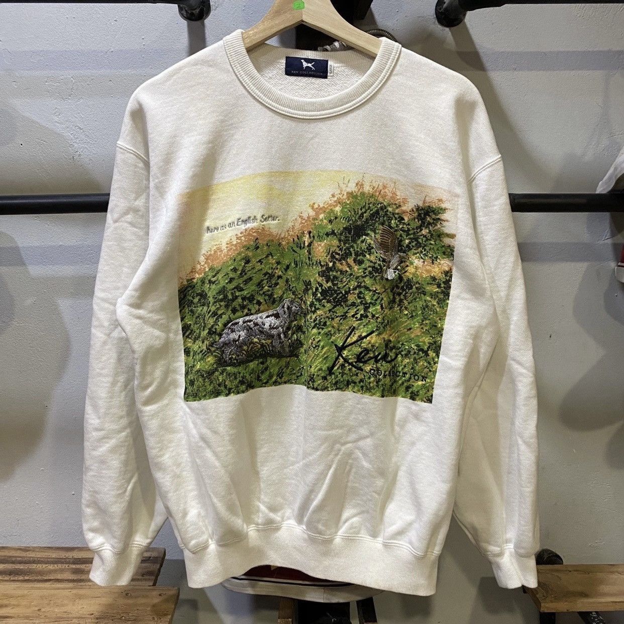 Japanese Brand × Vintage Vintage Ken Collection Japanese Brand Art Sweatshirts Size US L / EU 52-54 / 3 - 1 Thumbnail