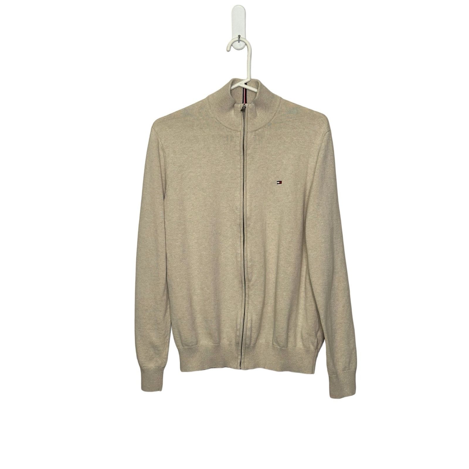 Tommy Hilfiger Tommy Hilfiger long sleeves knit jacket size Large Size US L / EU 52-54 / 3 - 8 Thumbnail