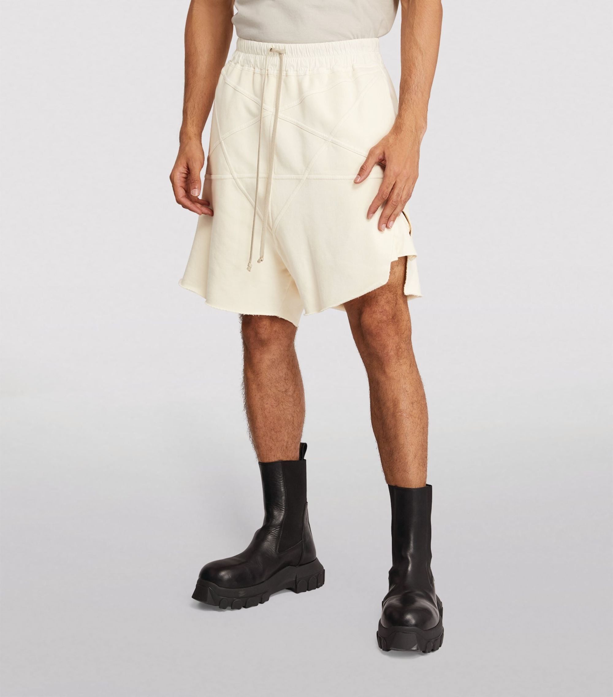 Rick Owens Rick Owens 21F/W “Gethsemane” Natural Penta Shorts Size US 32 / EU 48 - 1 Thumbnail