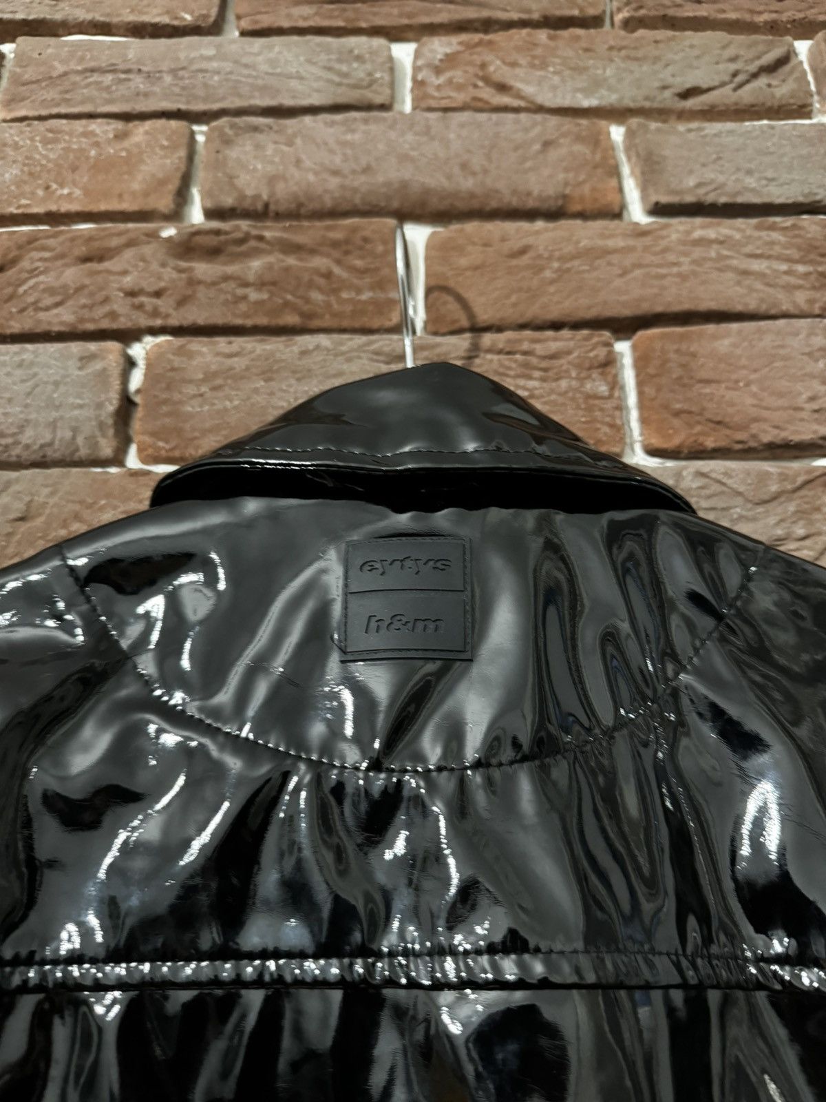 Eytys Ultra Rare Eytys Patent Vinyl Avant Garde Designer Jacket Size US XS / EU 42 / 0 - 7 Thumbnail