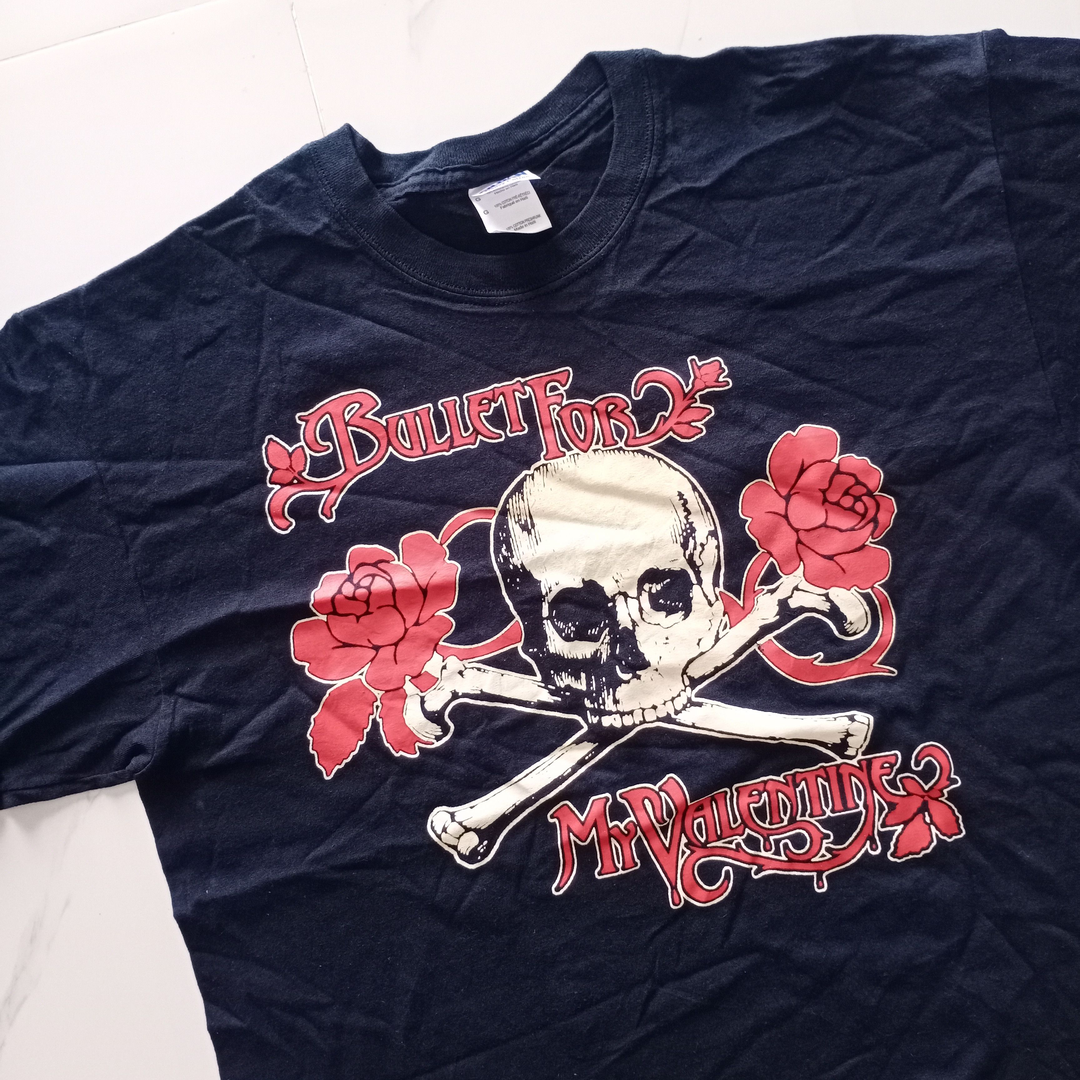 Bullet For My Valentine Band T-shirt Y2K 2000