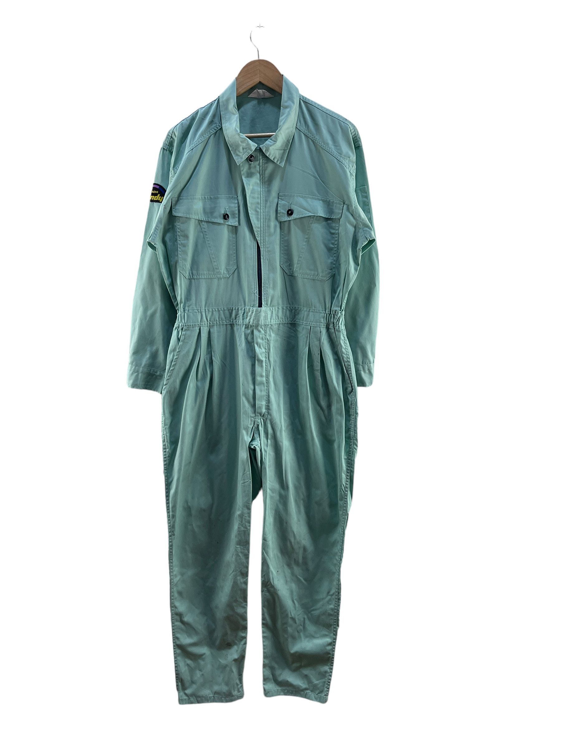 Japanese Brand Vintage Hitachi Worker Coveralls Size US 32 / EU 48 - 2 Thumbnail