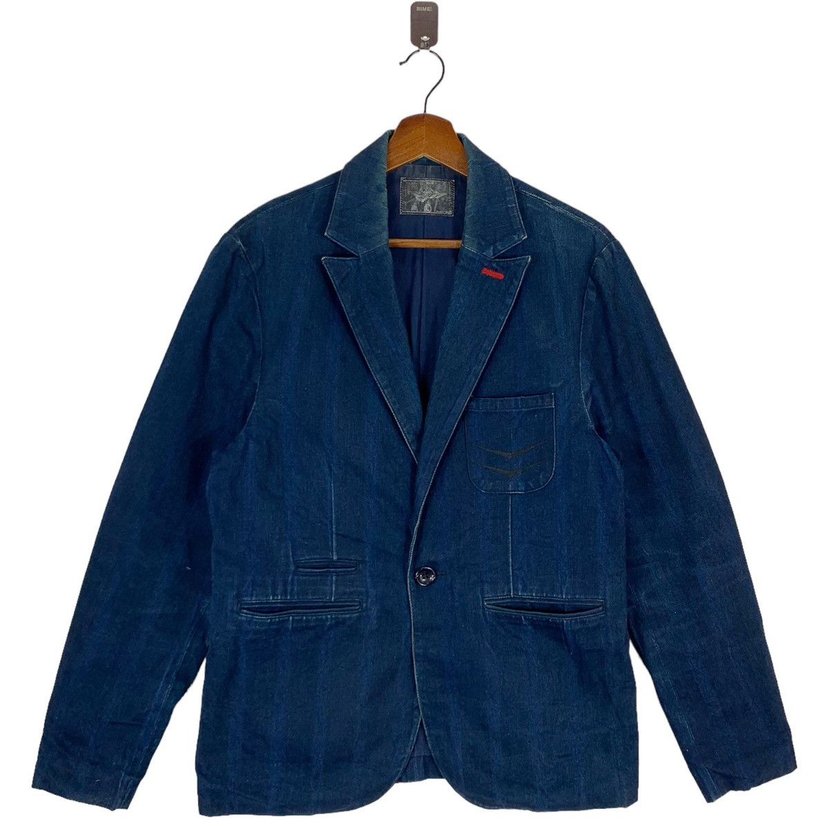 45rpm × If Six Was Nine × Japanese Brand VINTAGE DOARAT BLUE DENIM COAT 45RPM STYLE COAT Size US M / EU 48-50 / 2 - 1 Thumbnail