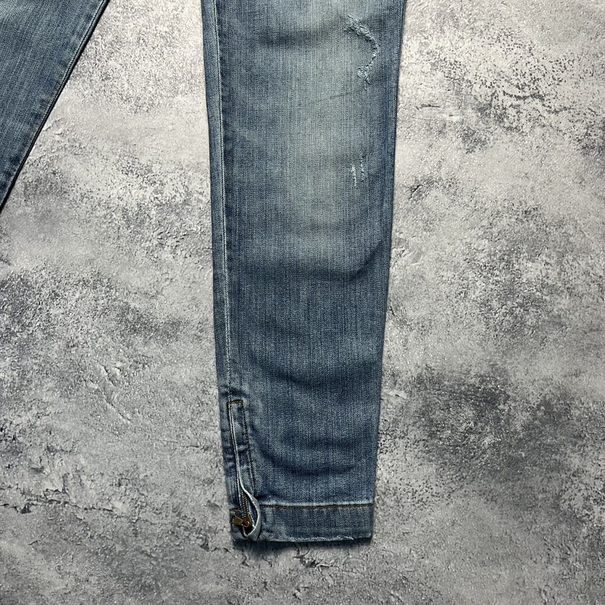 Dolce & Gabbana Vintage Dolce & Gabbana Distressed Blue Denim Jeans Luxury Size 30" / US 8 / IT 44 - 7 Thumbnail