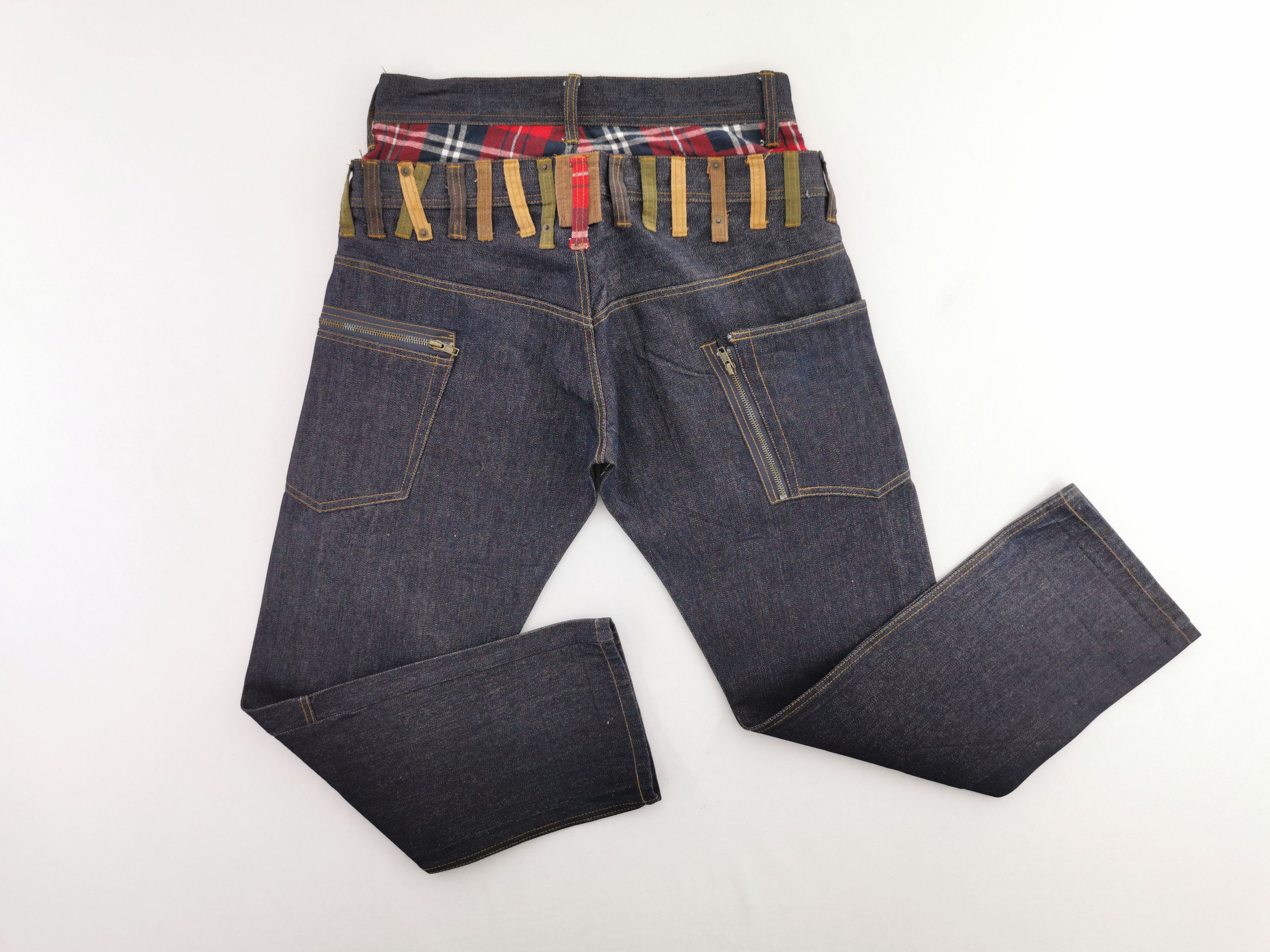 Vintage Brth Breath Double Waist Denim Jeans Size US 31 - 4 Thumbnail