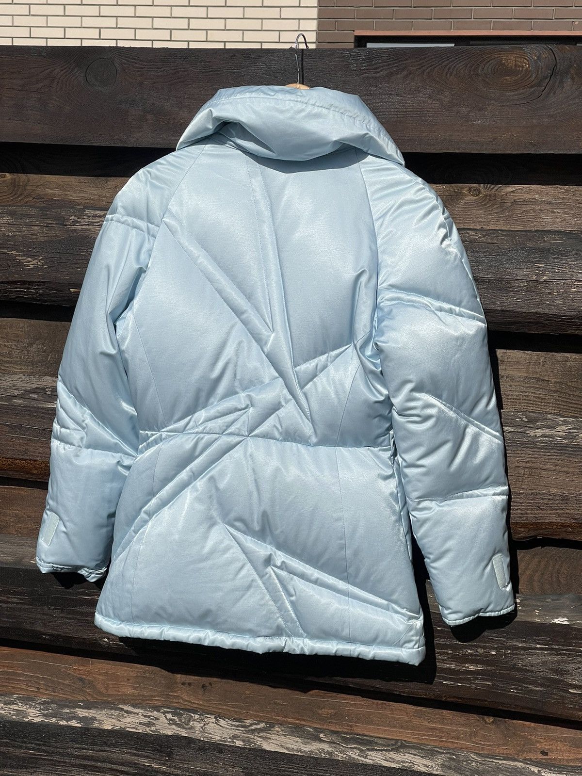 Mugler 90’s Mugler sky blue vintage puffer jacket Size S / US 4 / IT 40 - 8 Thumbnail