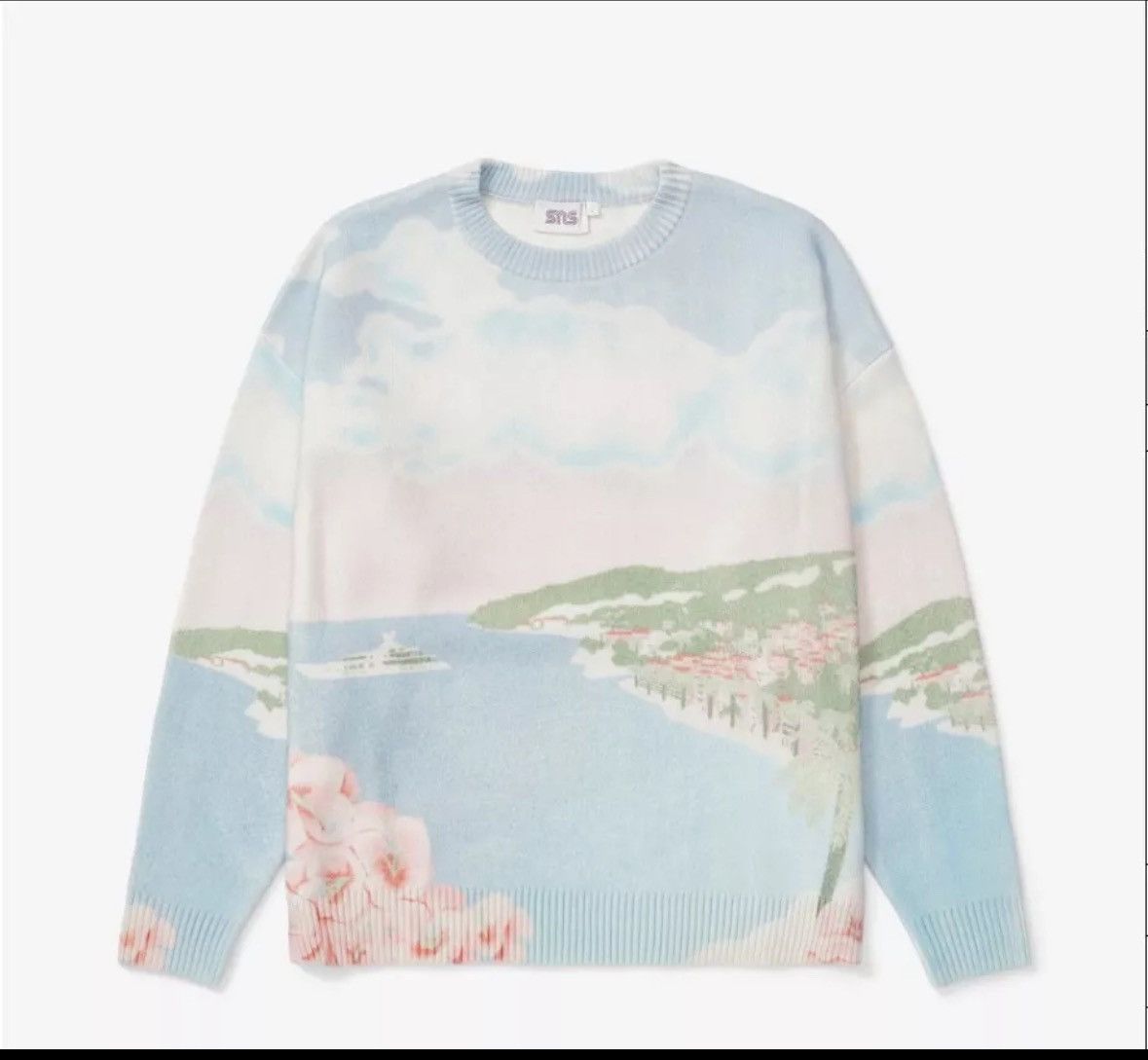 Sneakersnstuff SnS Rivera Printed Crewneck L Size US L / EU 52-54 / 3 - 1 Thumbnail