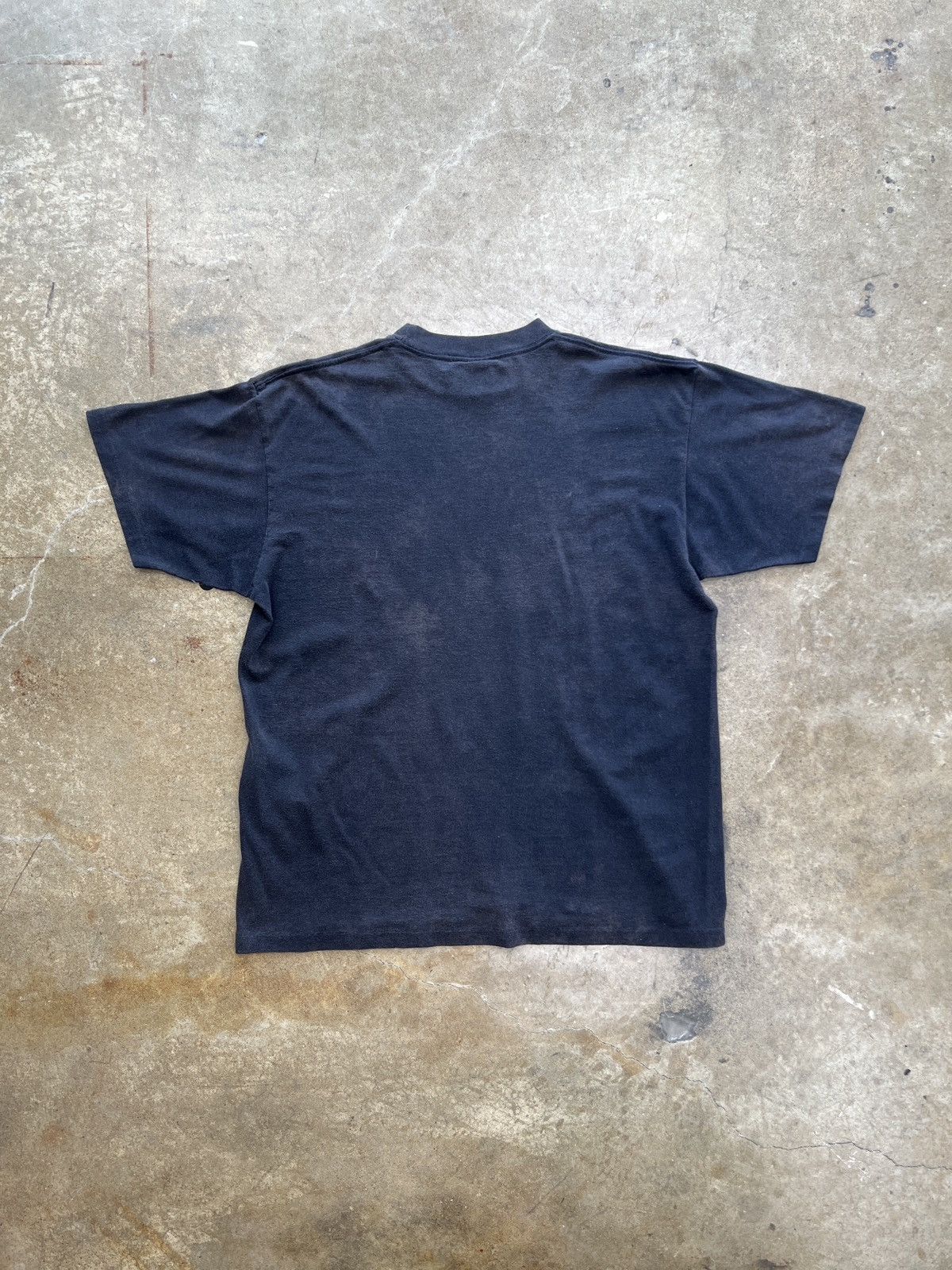Vintage Vintage 1992 Who Wants Live Forever 3D Emblem Skull Tee XL Size US XL / EU 56 / 4 - 4 Thumbnail