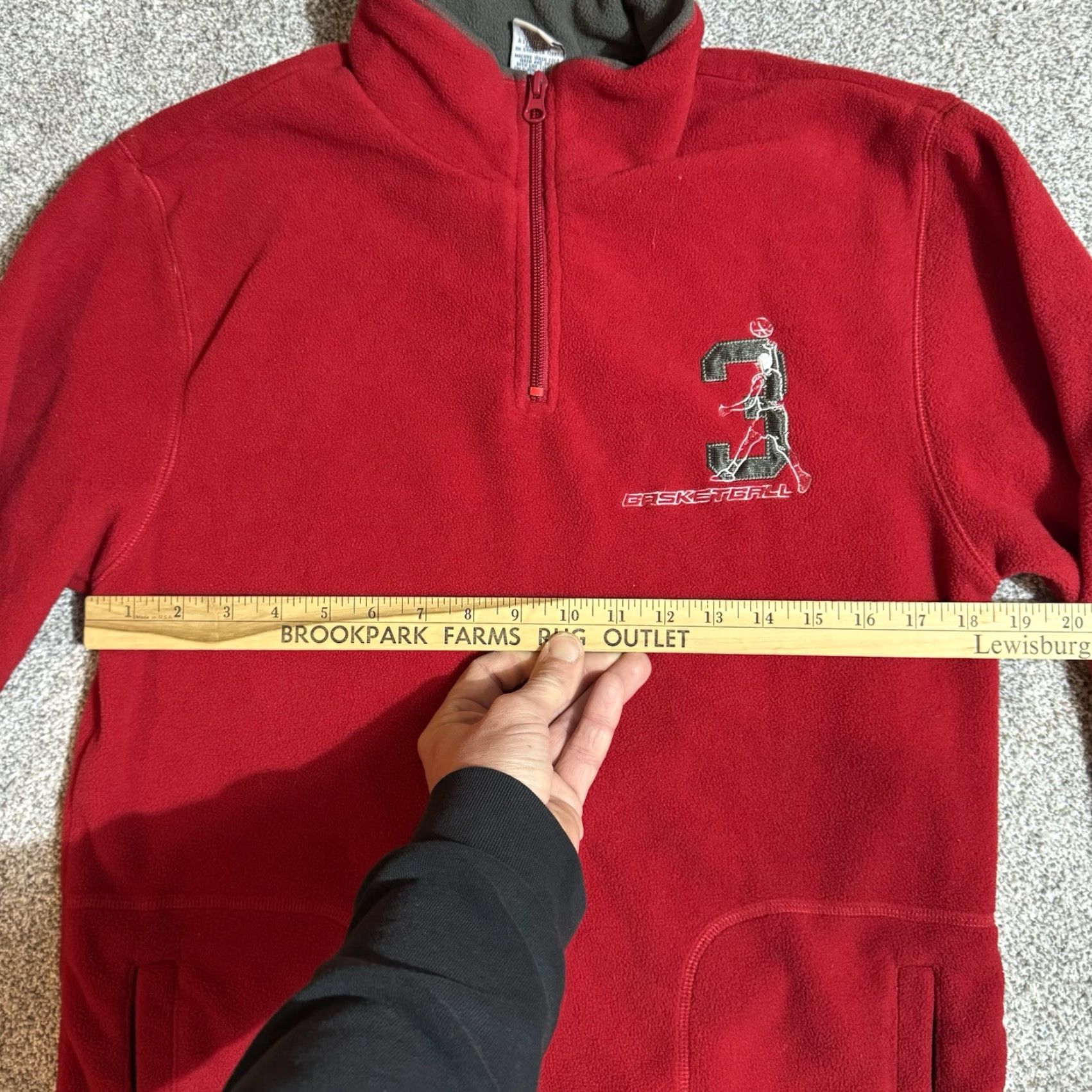 Old Navy VINTAGE Old Navy Fleece Jacket Mens 2XL 1/4 Zip Embroidered Red Polyester Zip KnIT Gorpcore Windbreaker Size US XXL / EU 58 / 5 - 3 Thumbnail
