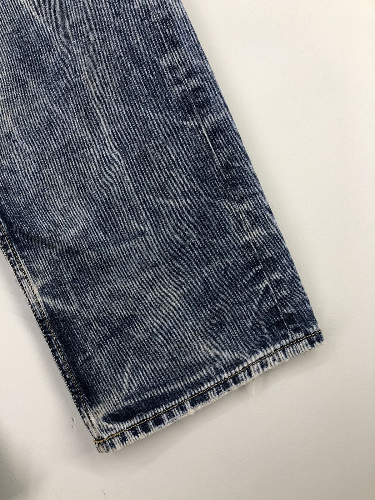 Diesel Vintage Diesel Larkee Distressed Stone Wash Jeans Size US 32 / EU 48 - 12 Thumbnail
