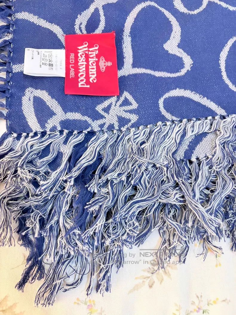 Vivienne Westwood Vivienne Westwood Red Logo Love Scarf Size ONE SIZE - 3 Thumbnail
