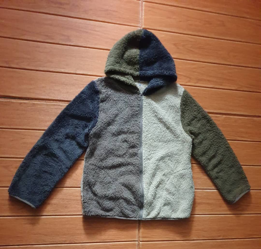 Japanese Brand Pompelmo multicolour fur hoodie Sweater Size M / US 6-8 / IT 42-44 - 4 Thumbnail