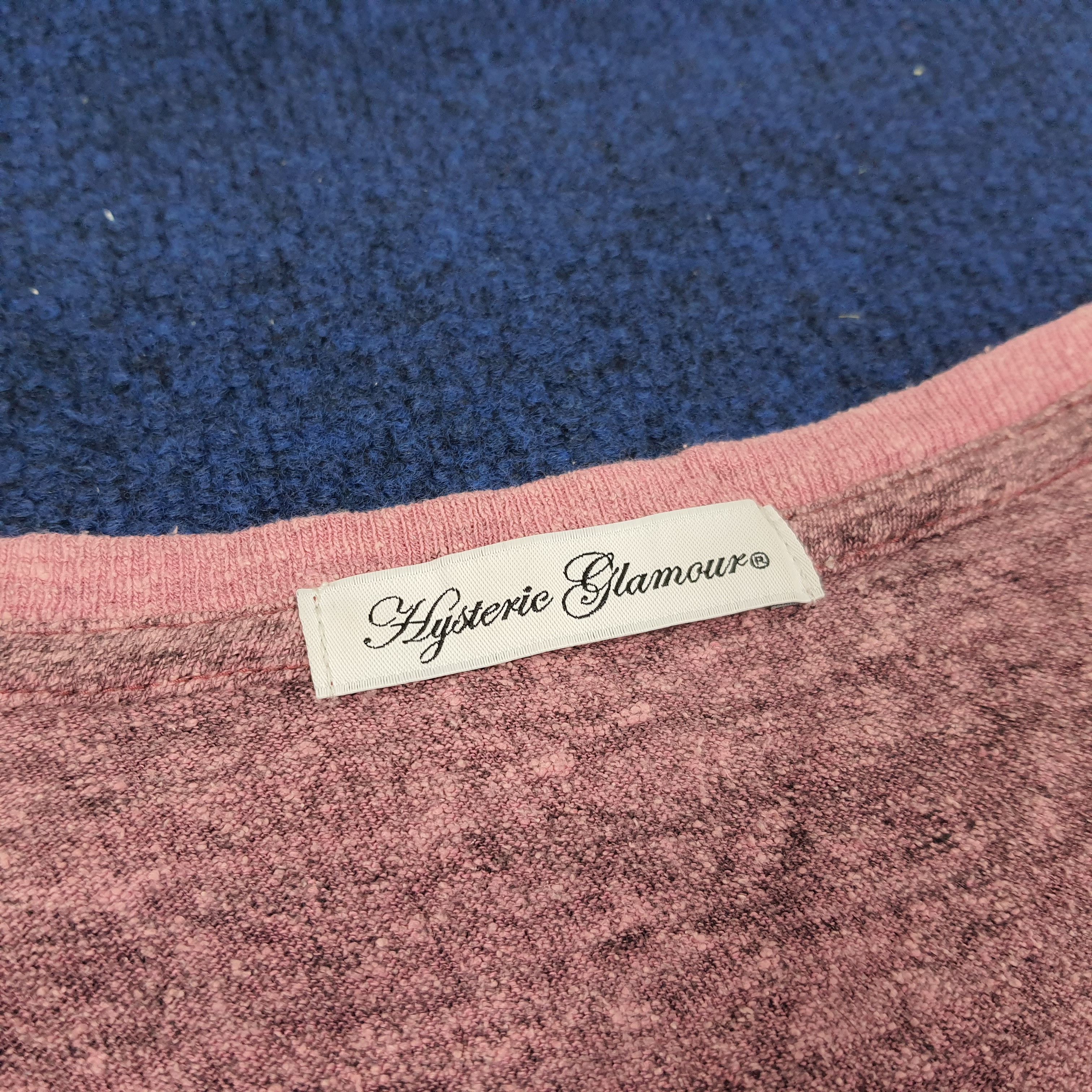 Hysteric Glamour × Japanese Brand × Vintage Vintage Hysteric Glamour Premiums Japan T-shirt Size S / US 4 / IT 40 - 4 Thumbnail