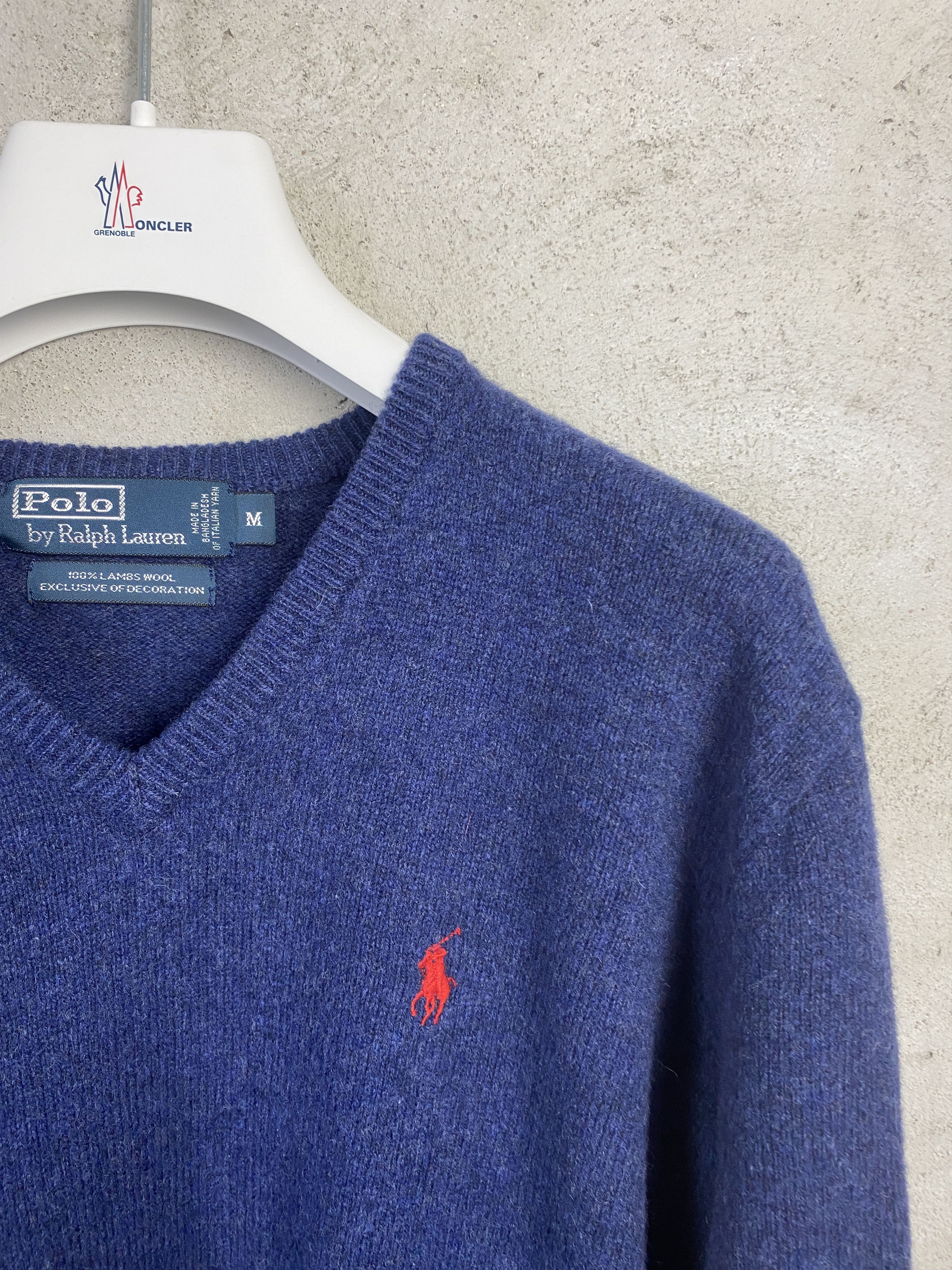 Polo Ralph Lauren Polo Ralph Lauren vintage lambs wool sweater knitwear Size US M / EU 48-50 / 2 - 2 Thumbnail