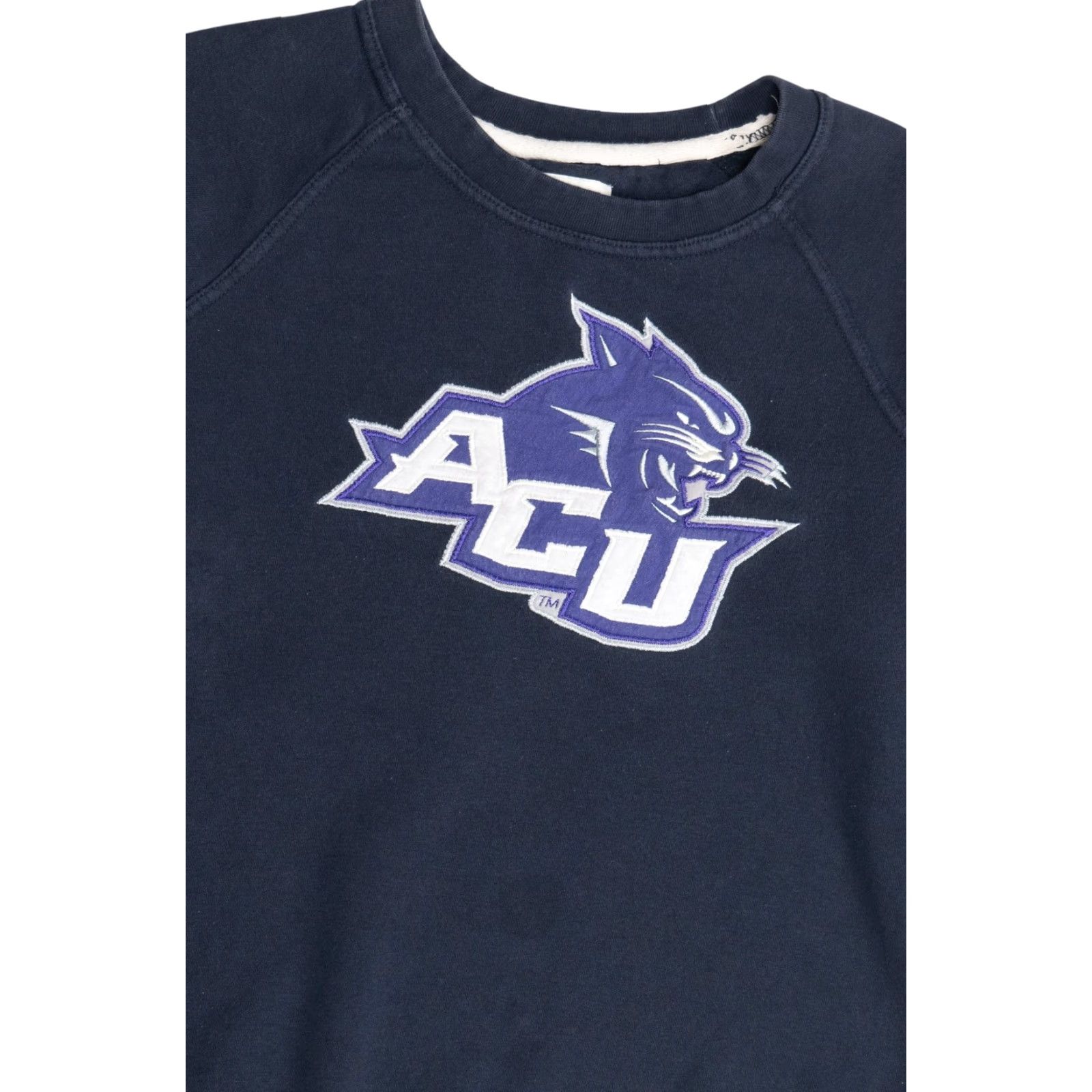 Vintage ACU Abilene Christian University College Sweatshirt Navy Blue Small Long Sleeve 2020s Mens Womens Unisex Sportswear Shirt Sweatshirt Size US S / EU 44-46 / 1 - 2 Thumbnail