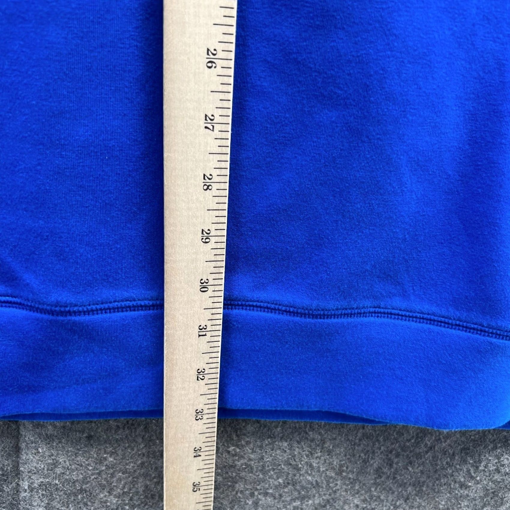 Lacoste Lacoste Sweater Dress Women 36 Royal Blue Cotton Oversized Pullover Hoodie Size XS / US 0-2 / IT 36-38 - 4 Thumbnail