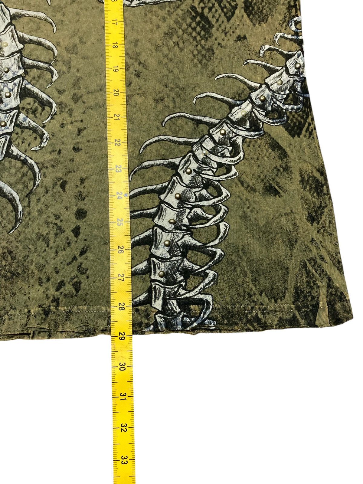 Affliction Affliction Skeletal Snake T-Shirt Size US XL / EU 56 / 4 - 11 Thumbnail