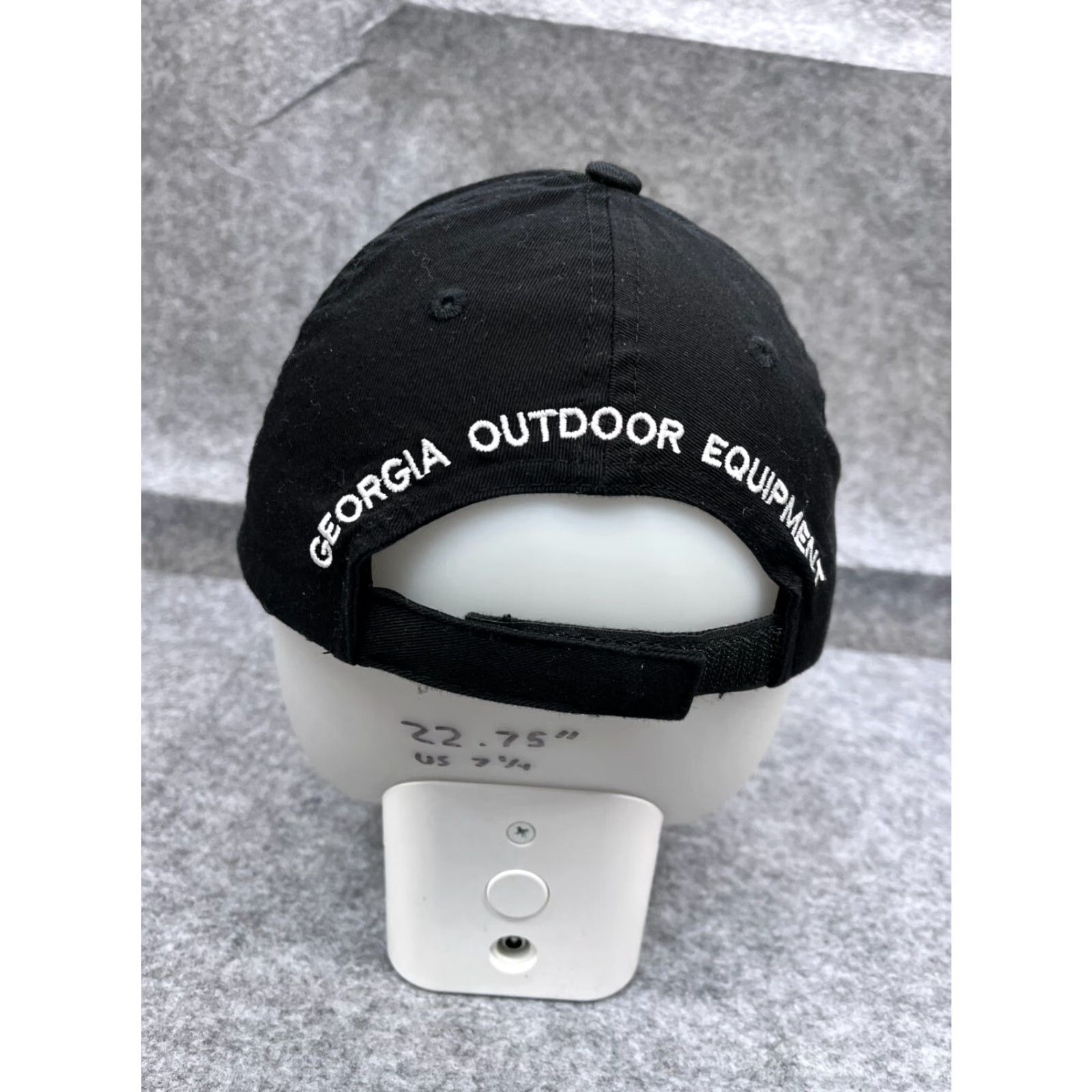 Equipment Hustler Outdoor Equipment Baseball Cap Adjustable Lightweight Cotton Black One Size Mens Size ONE SIZE - 6 Thumbnail