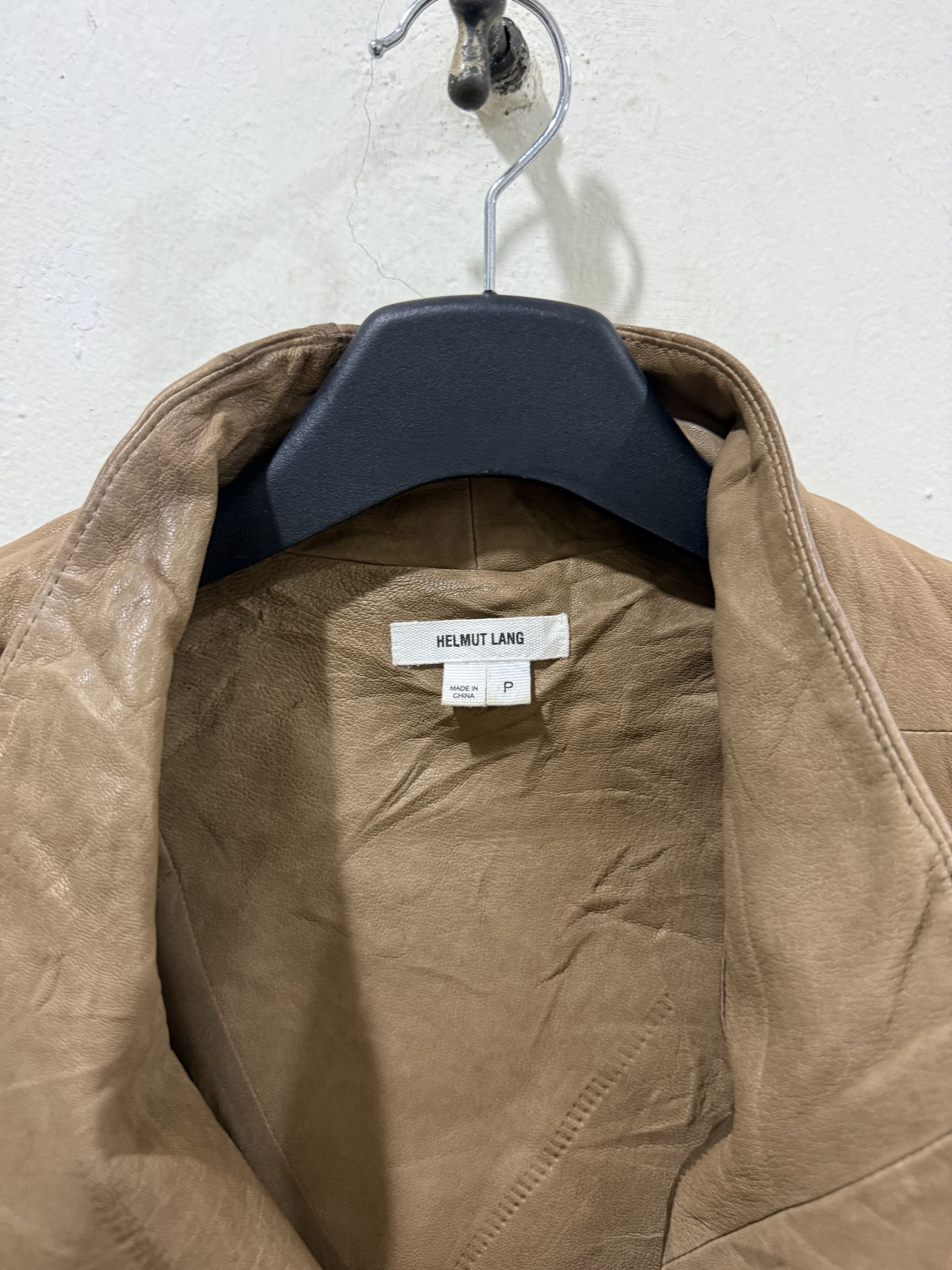 Helmut Lang Helmut Lang Leather Jacket Size XS / US 0-2 / IT 36-38 - 5 Thumbnail