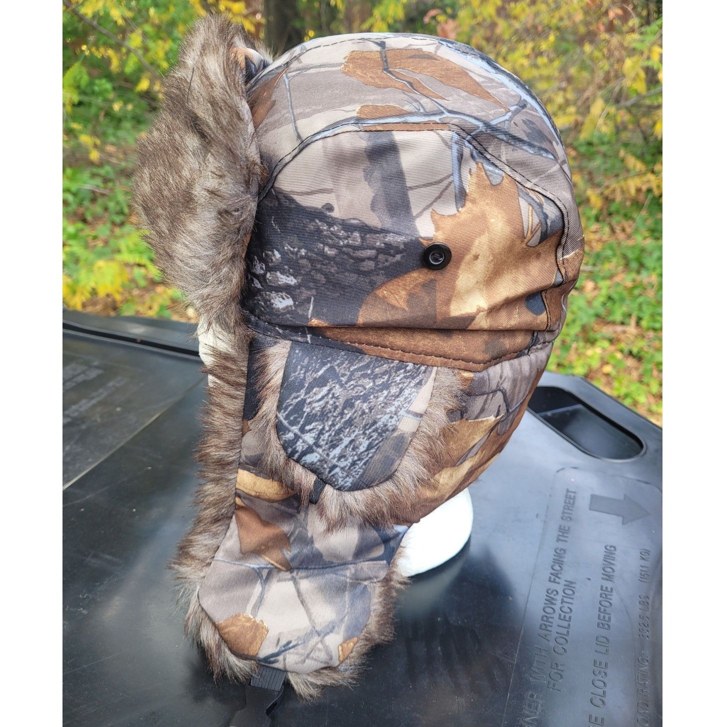 Columbia × Mossy Oaks × Realtree Real Tree Camo Trapper hat Fur lined Size ONE SIZE - 2 Thumbnail