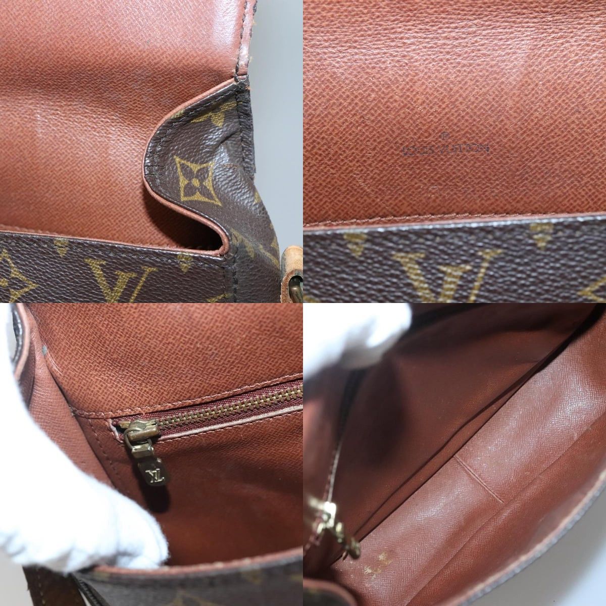Louis Vuitton LOUIS VUITTON Monogram Saint Cloud GM Shoulder Bag M51242 Size ONE SIZE - 12 Thumbnail