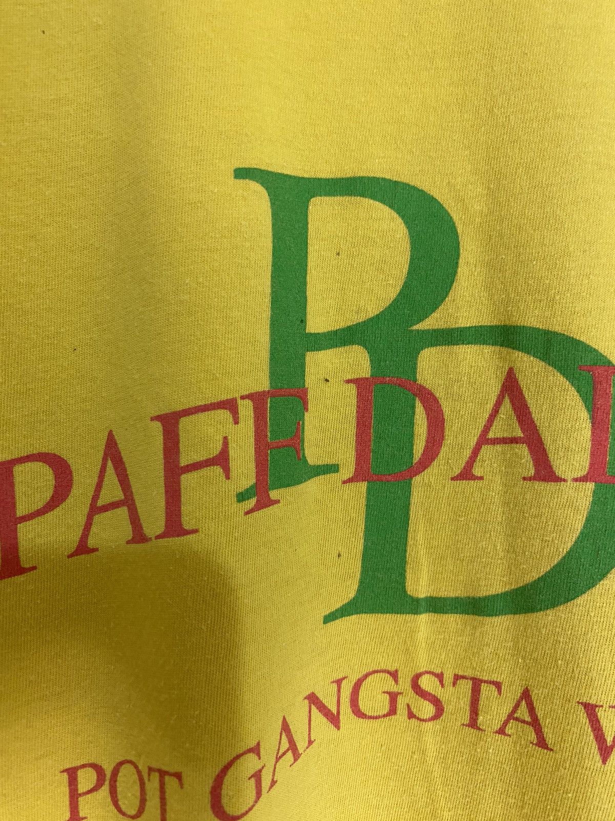 Bob Marley × Vintage Vintage Marijuana Paff Daddy Bob Marley 90s T-shirt Tee Size US XL / EU 56 / 4 - 8 Thumbnail
