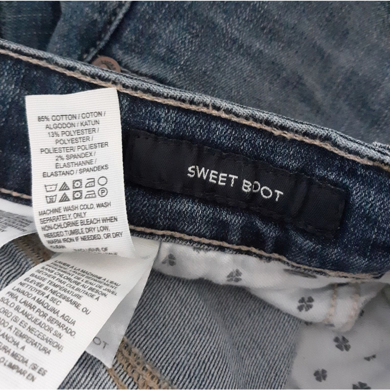 Lucky Brand Lucky Brand Sweet Boot Jeans 27 Size 27" / US 4 / IT 40 - 7 Thumbnail