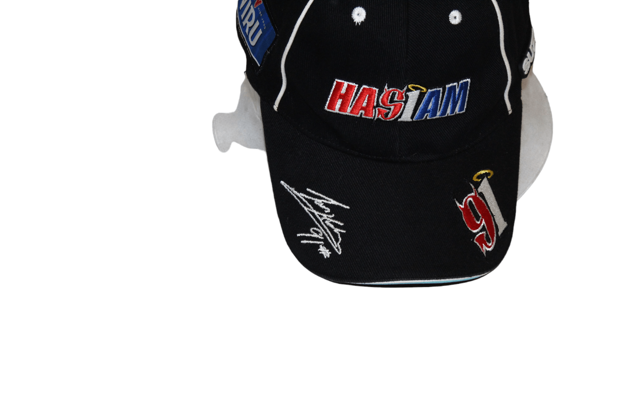 Japanese Brand VTG 🔥 Suzuki motor team Leon Haslam signed cap Size ONE SIZE - 8 Thumbnail