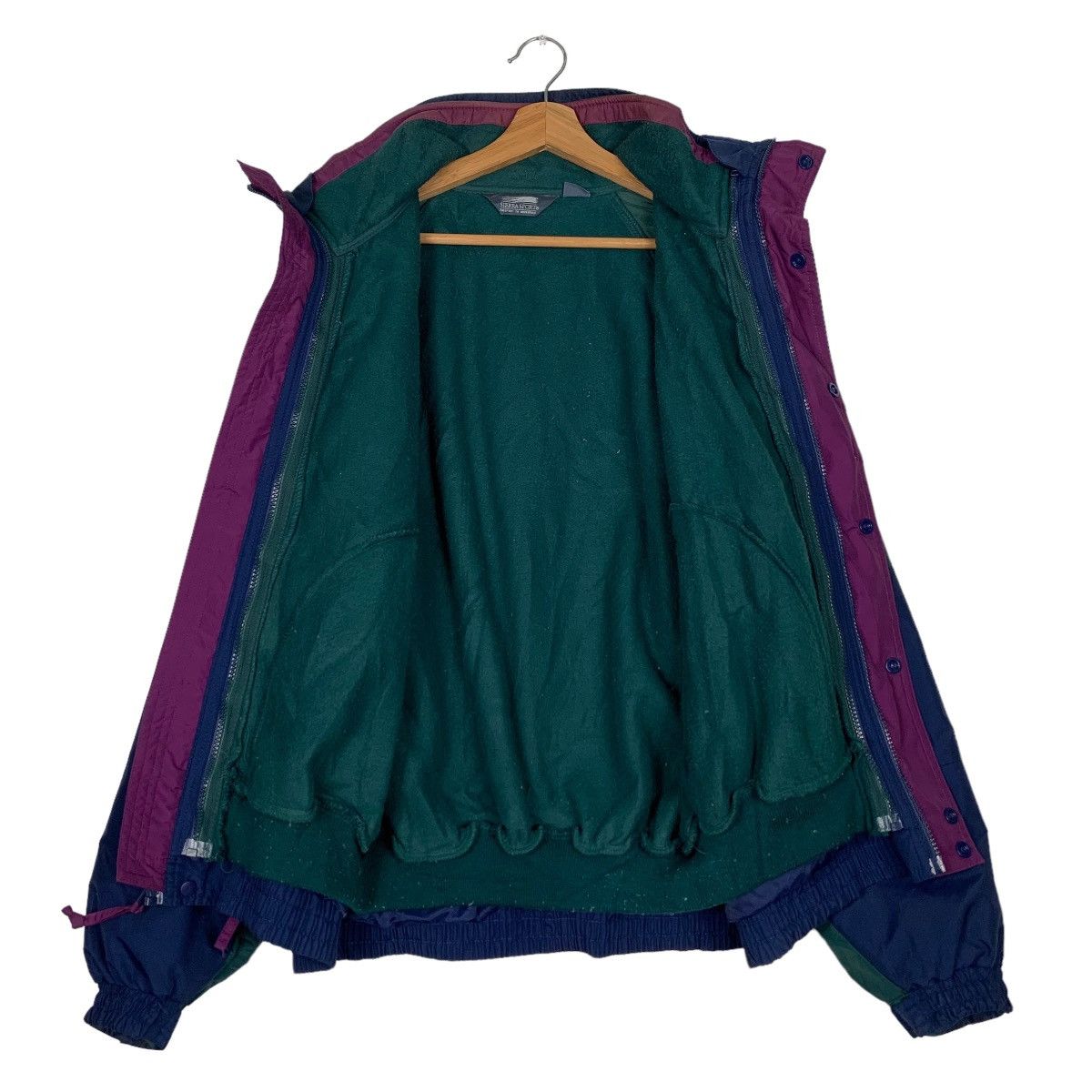 Sierra Designs SIERRA SPORT Fleece Lined Colorblock Jacket #0081-C5 Size US M / EU 48-50 / 2 - 10 Thumbnail