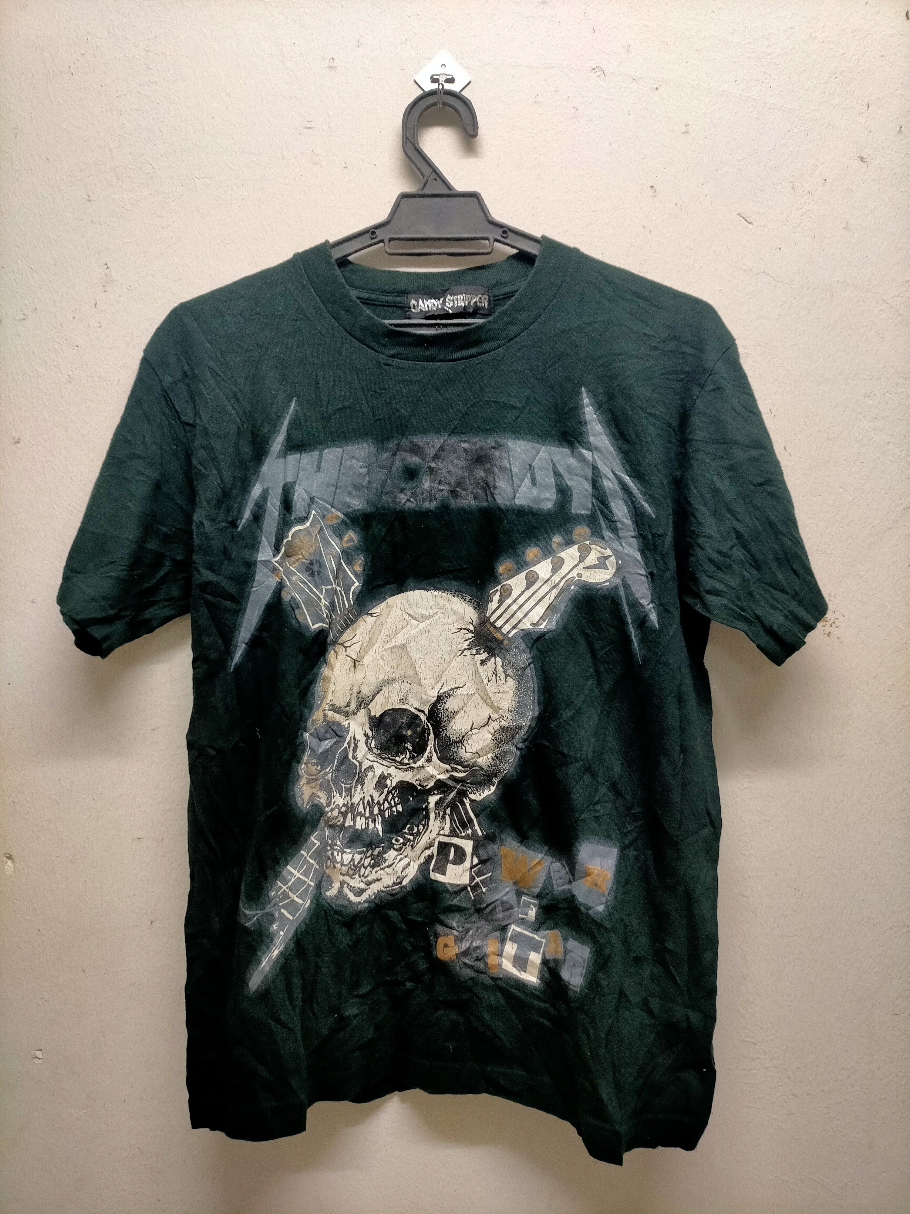 If Six Was Nine × Japanese Brand × Seditionaries Candy Striper Punk Rare Pushead Design Tshirt Size US S / EU 44-46 / 1 - 1 Thumbnail