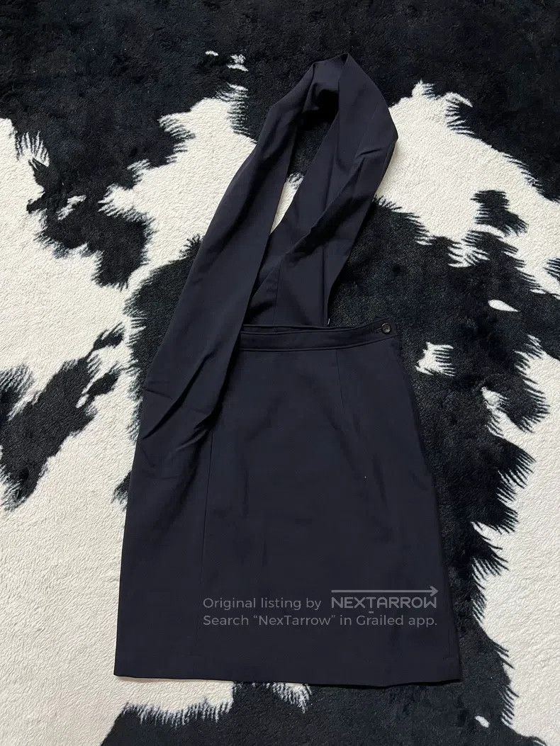 Comme des Garcons Comme des Garcons Pure Wool One Shoulder Strap Dress Size M / US 6-8 / IT 42-44 - 2 Thumbnail